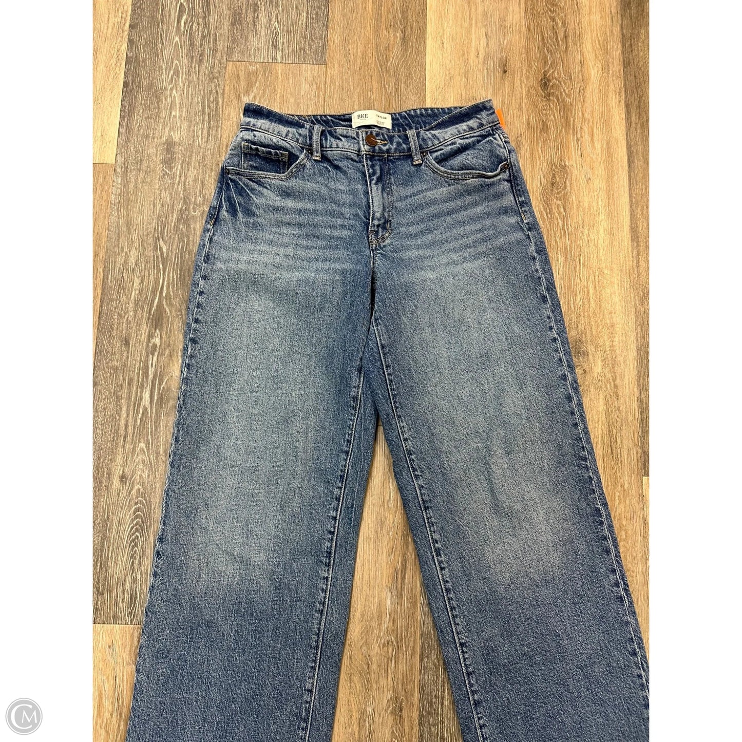 Jeans Wide Leg By Bke In Blue Denim, Size: 4/27
