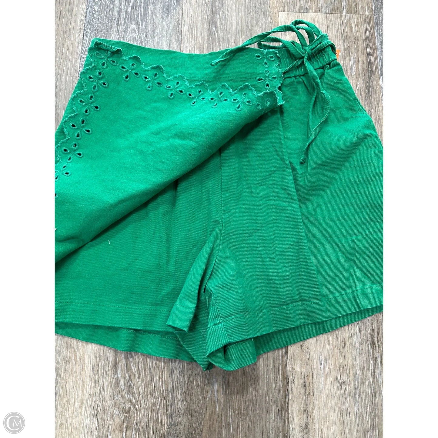 Skort By Entro In Green Denim, Size: L