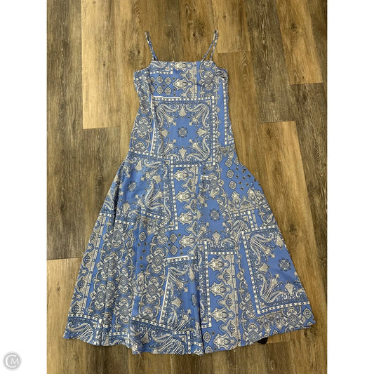 Dress Party Long By Loft In Blue, Size: 2
