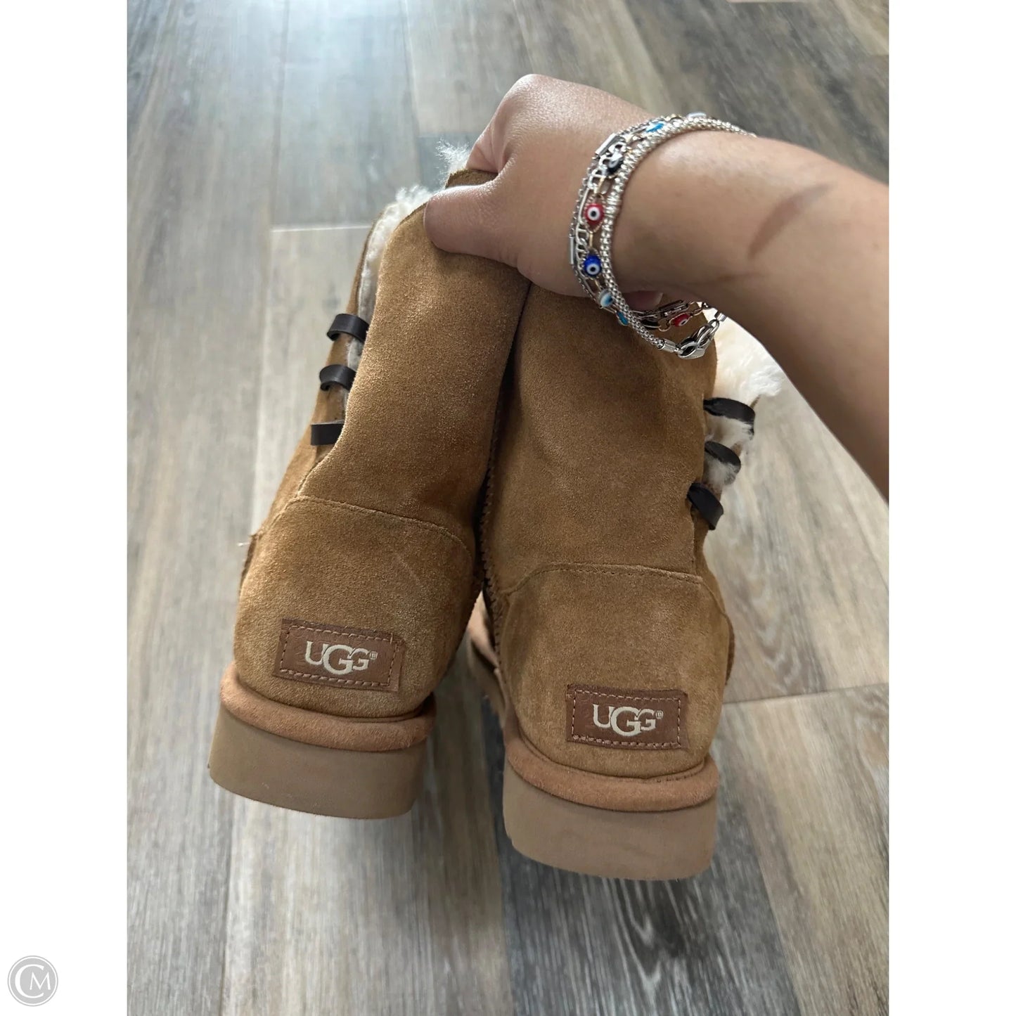 Boots Designer By Ugg In Tan, Size: 9