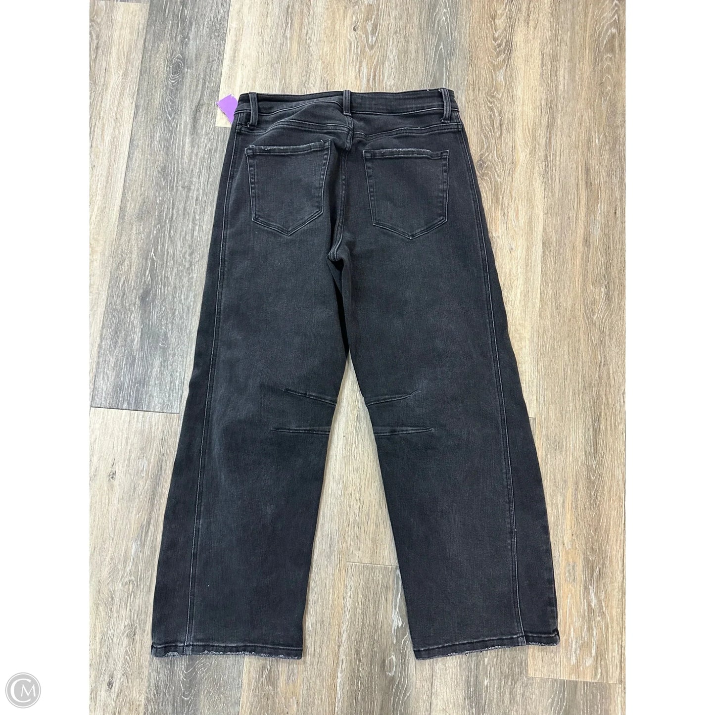 Jeans Boyfriend By Flying Monkey In Black Denim, Size: 10