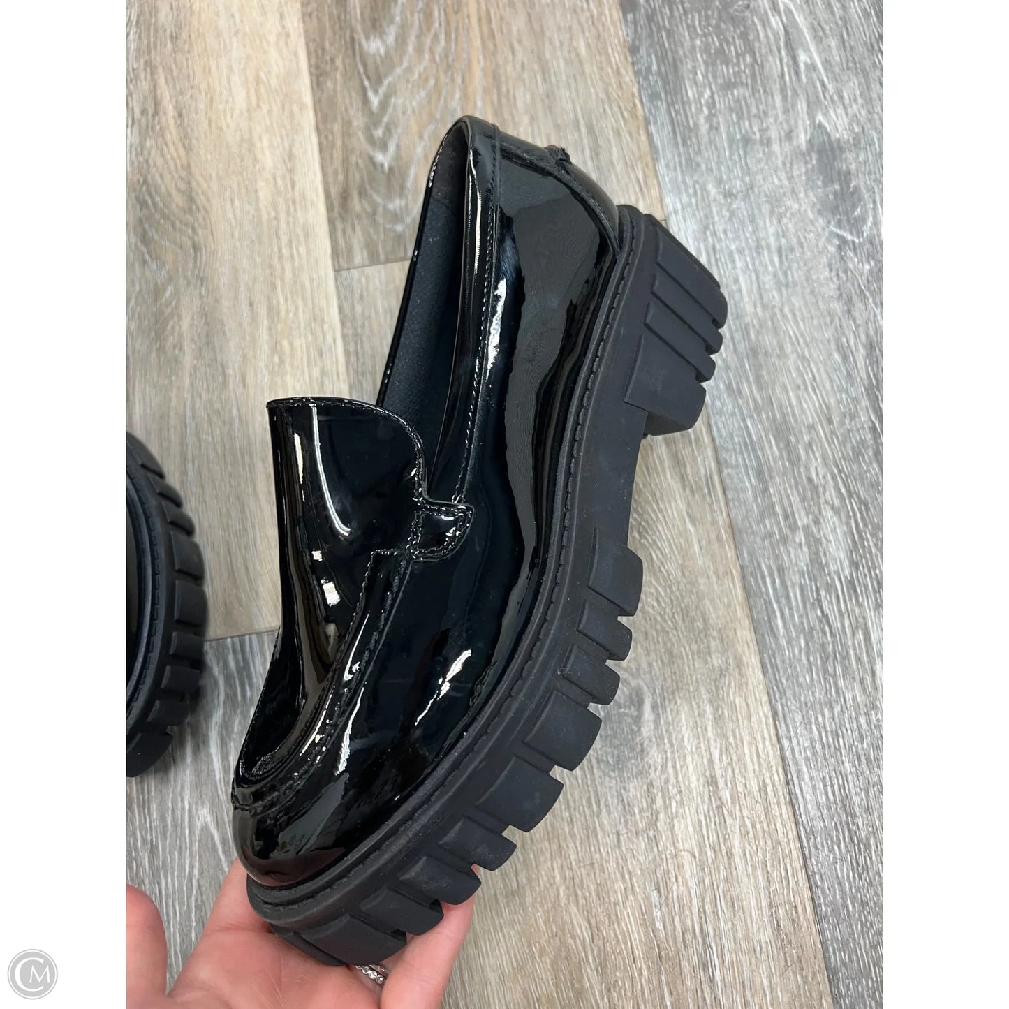 Shoes Flats By Clarks In Black, Size: 7.5