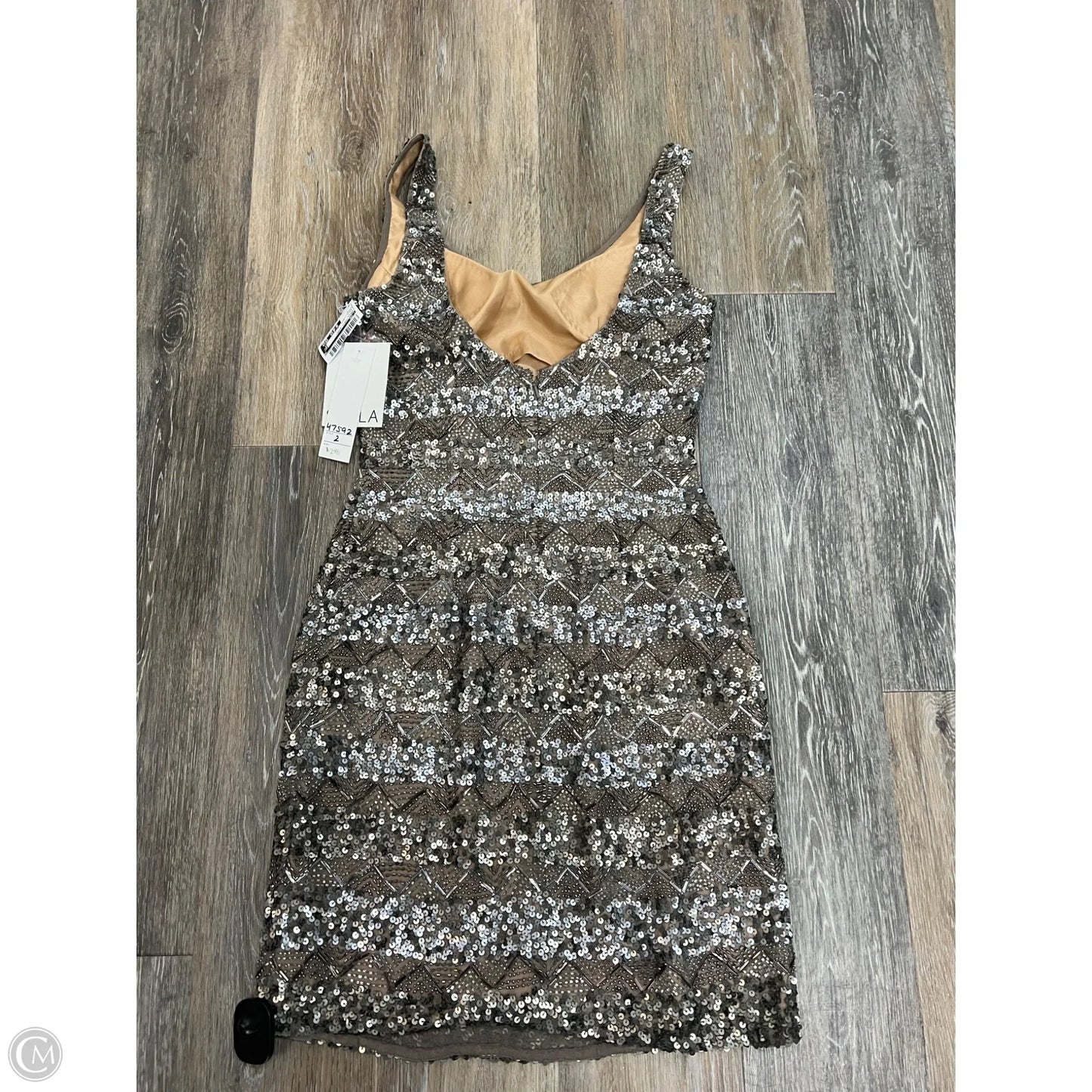 Dress Party Short By Scala In Silver, Size: 2
