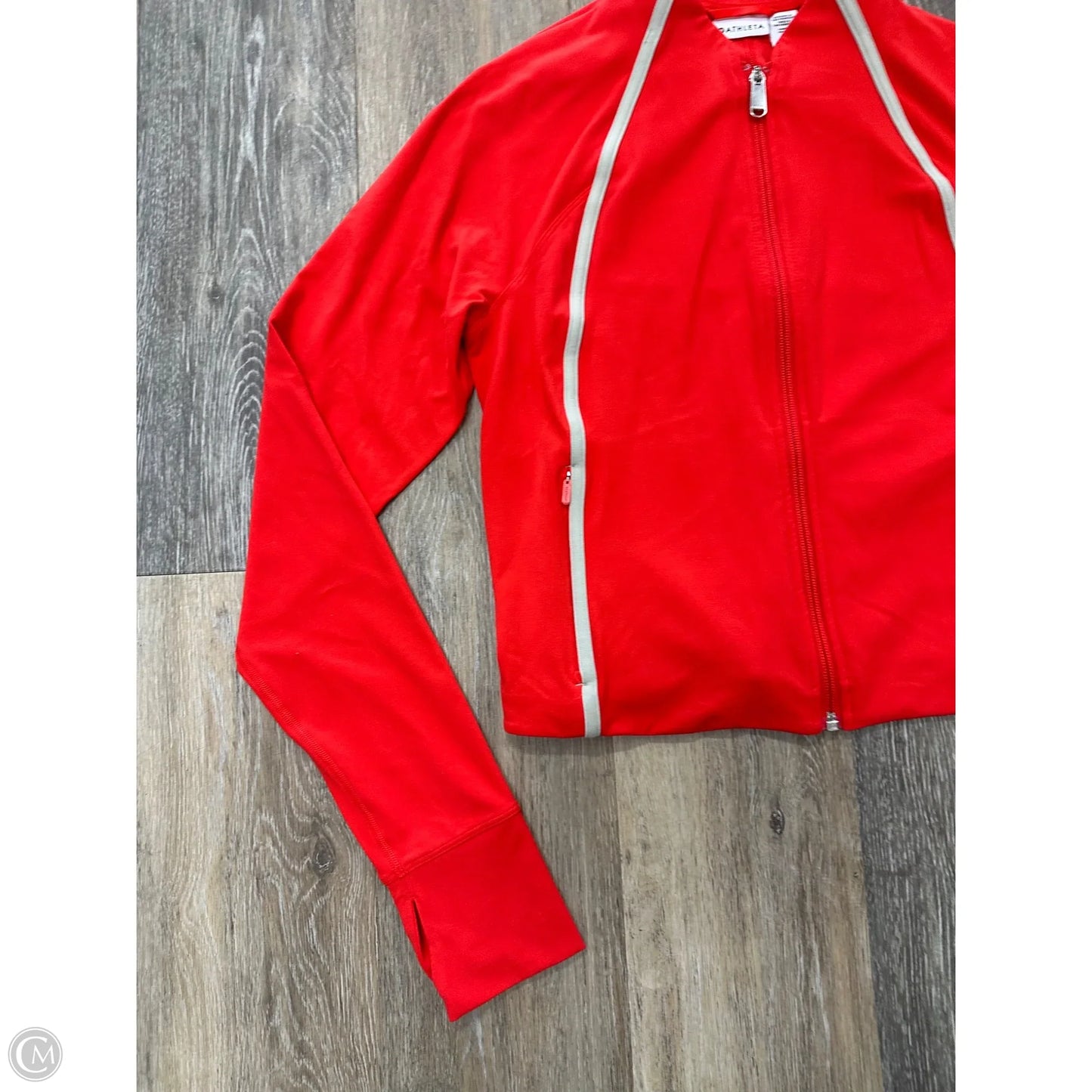 Athletic Jacket By Athleta In Red, Size: M