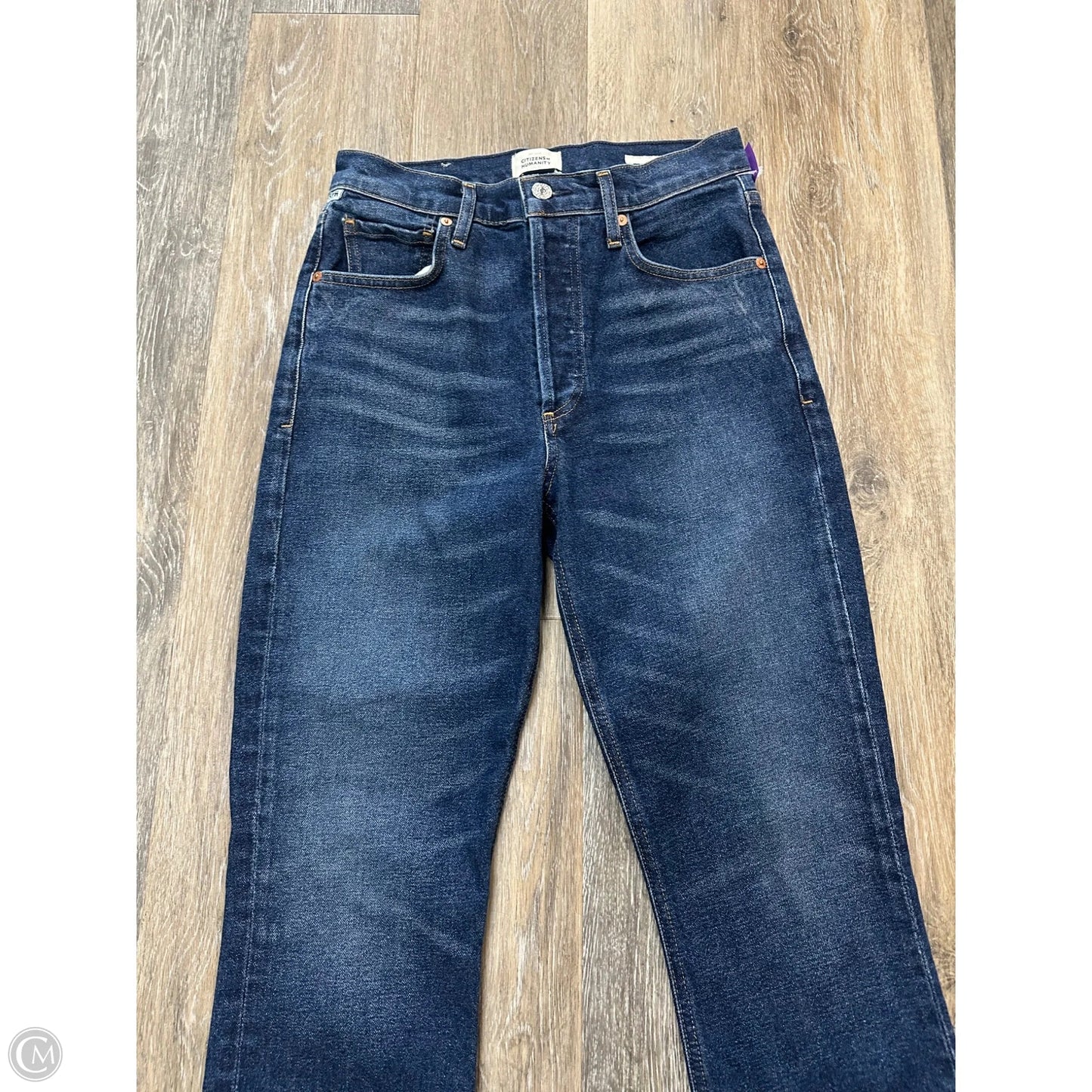 Jeans Straight By Citizens Of Humanity In Blue Denim, Size: 1/25