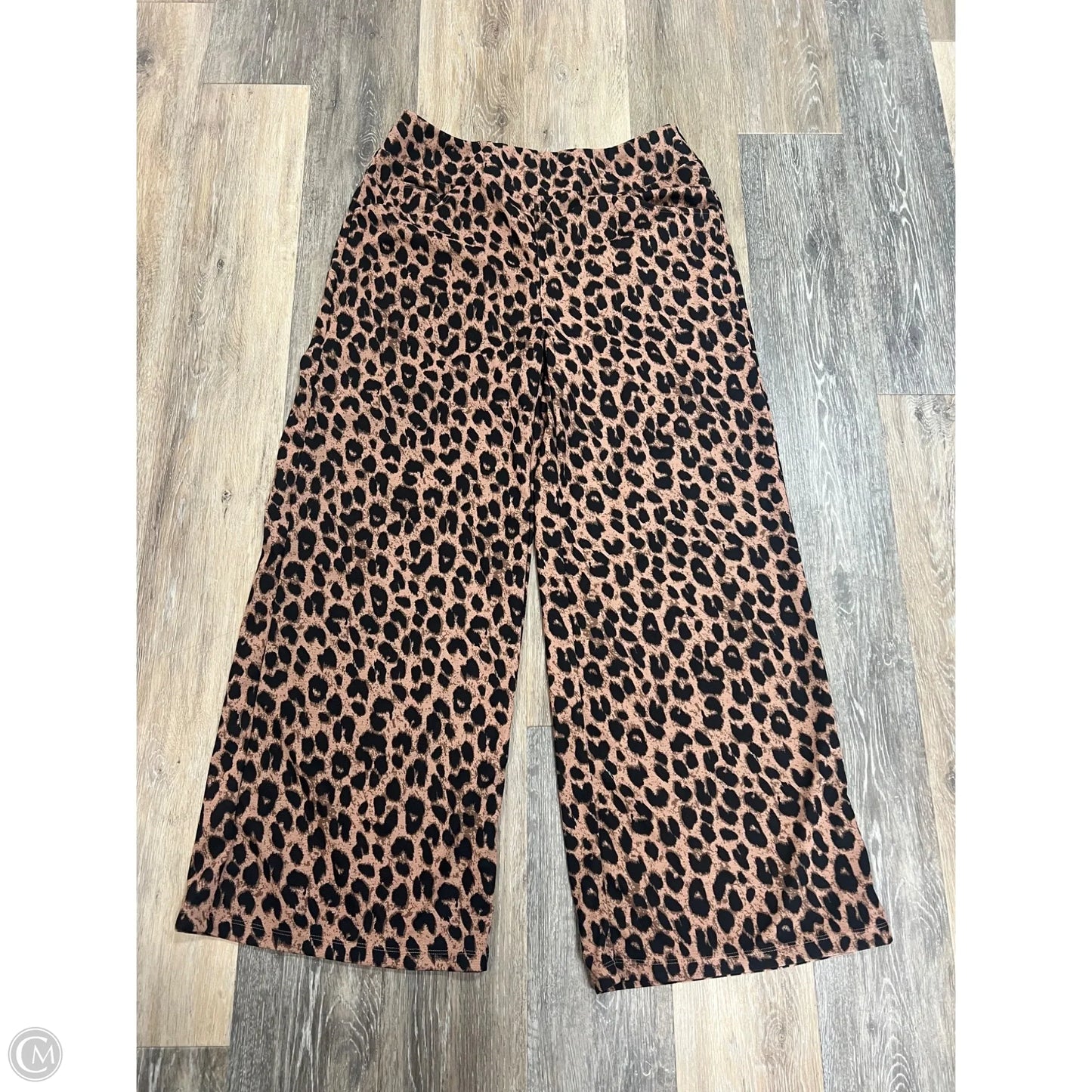 Pants Wide Leg By Halara In Animal Print, Size: Xl