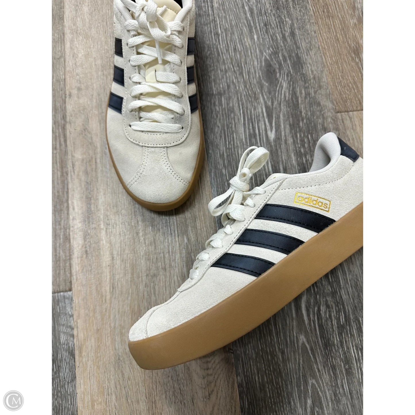 Shoes Sneakers By Adidas In Blue & Cream, Size: 8