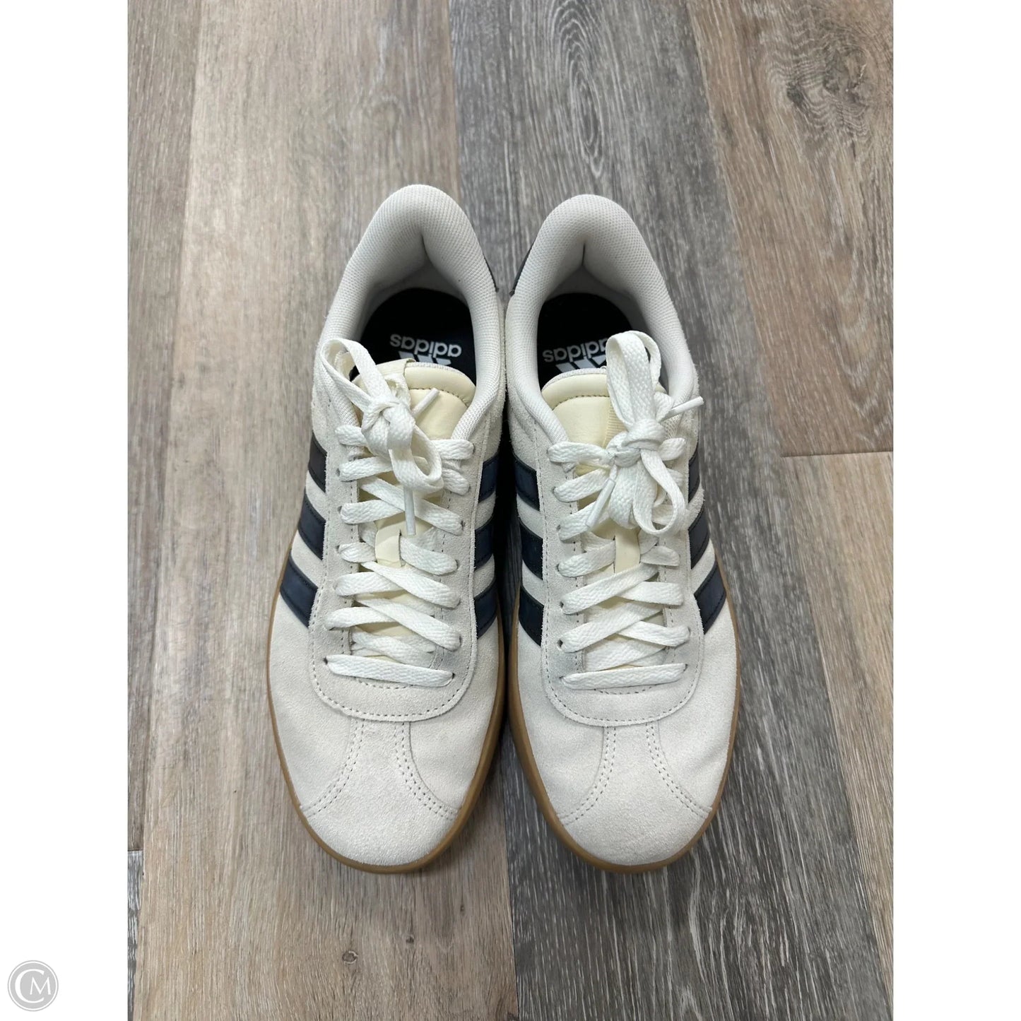 Shoes Sneakers By Adidas In Blue & Cream, Size: 8