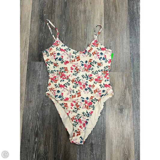 Swimsuit By Andie In Floral Print, Size: L
