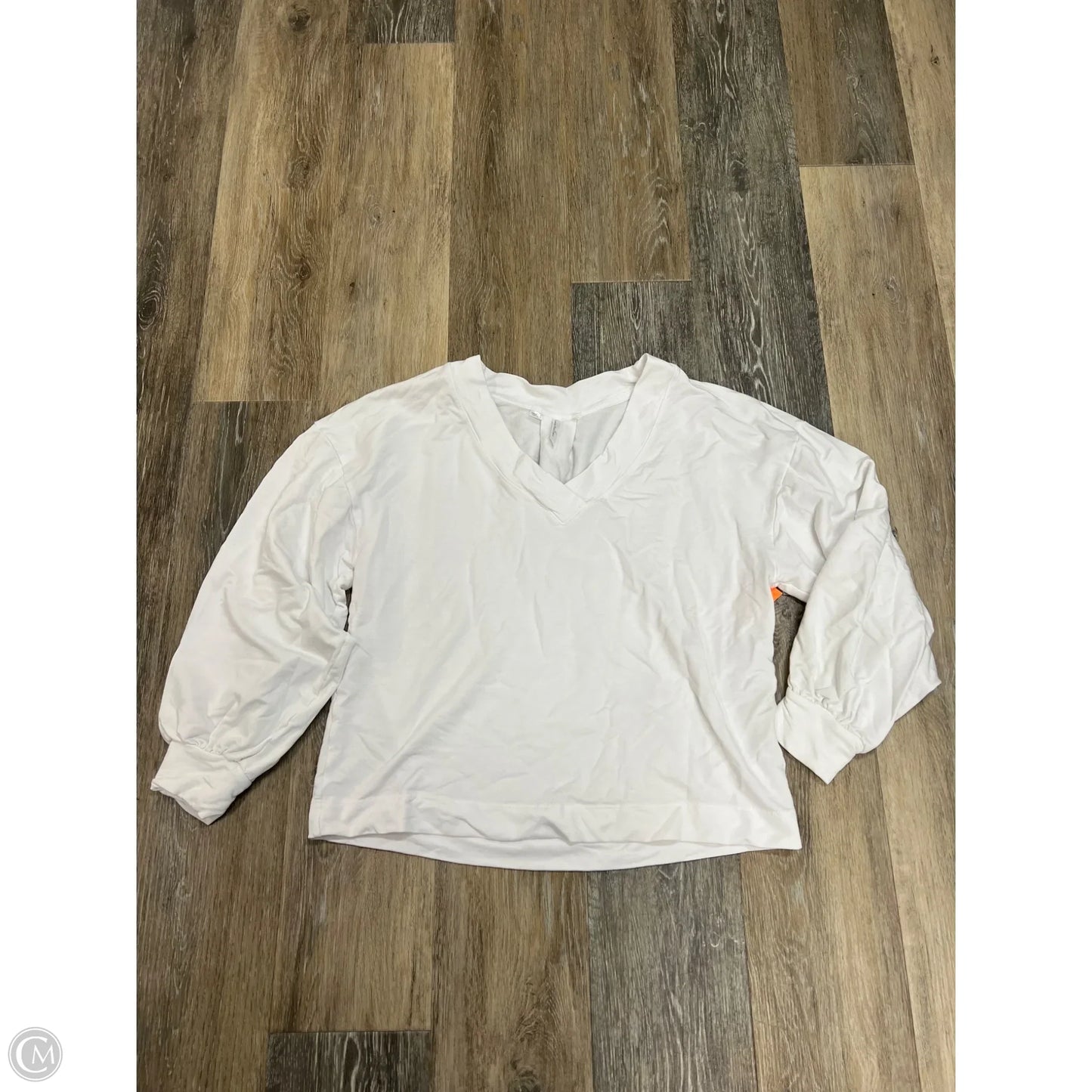 Top Long Sleeve By Travis Mathew In White, Size: S