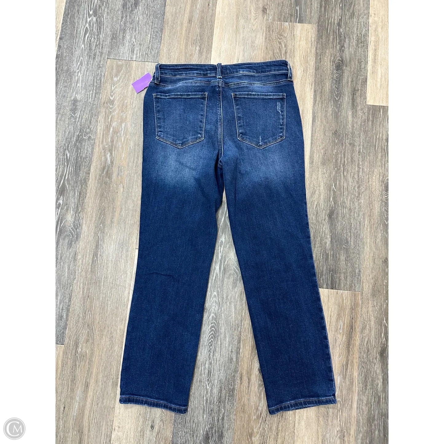 Jeans Straight By Kut In Blue Denim, Size: 6