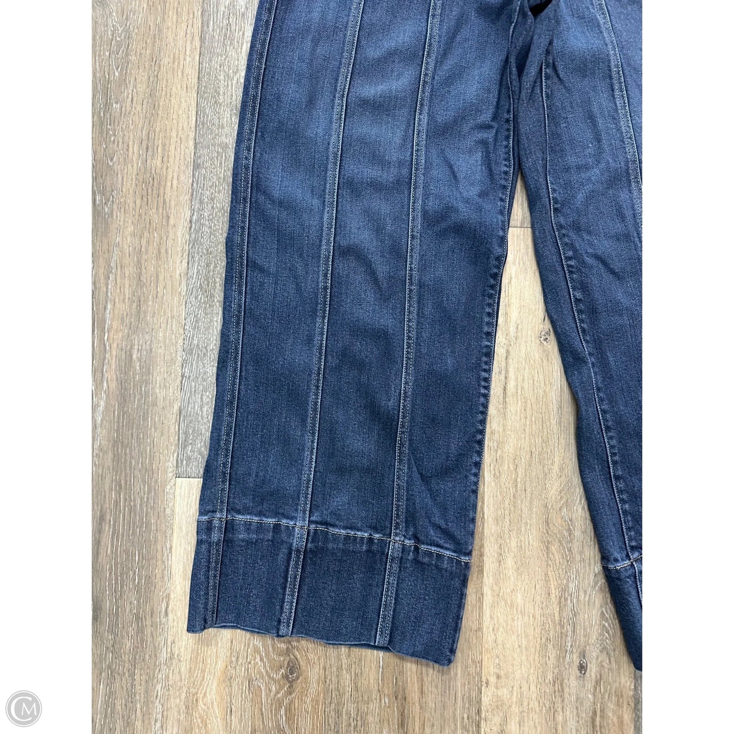 Jeans Wide Leg By Kancan In Blue Denim, Size: 10