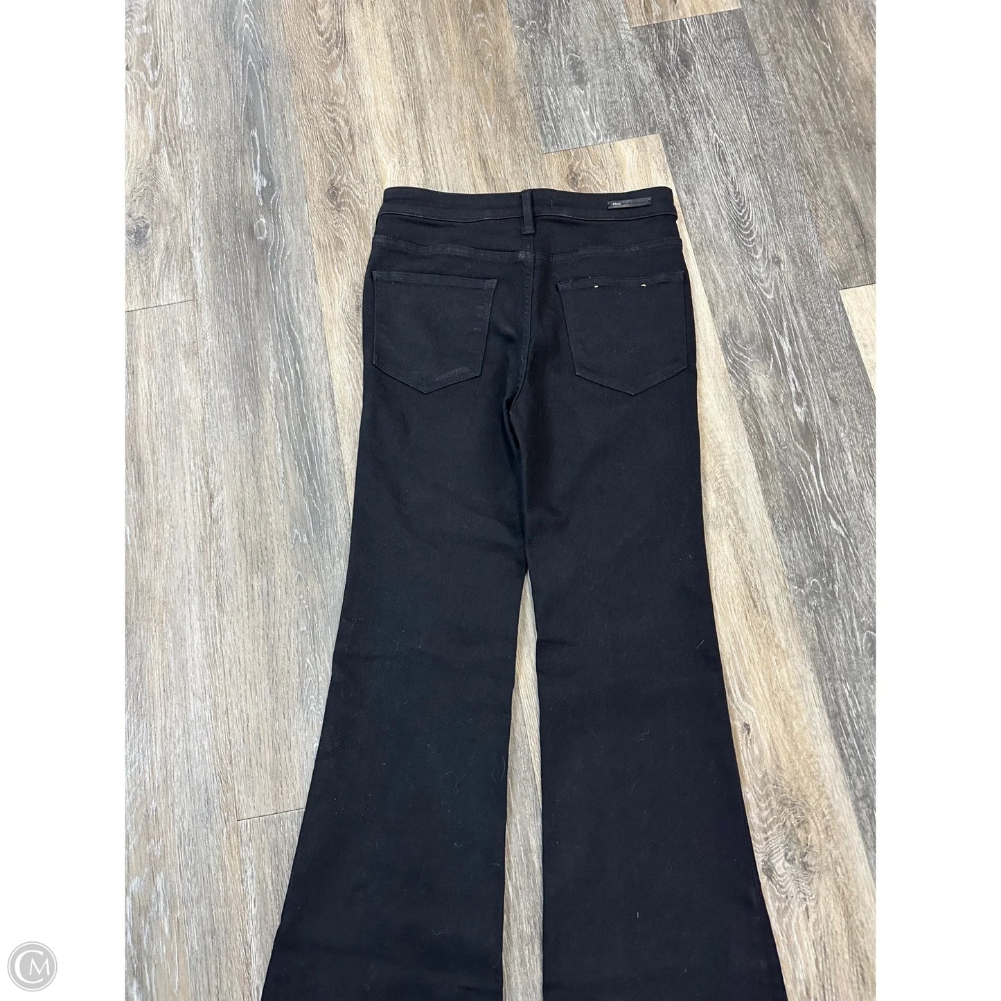 Jeans Flared By Pilcro In Black Denim, Size: 6