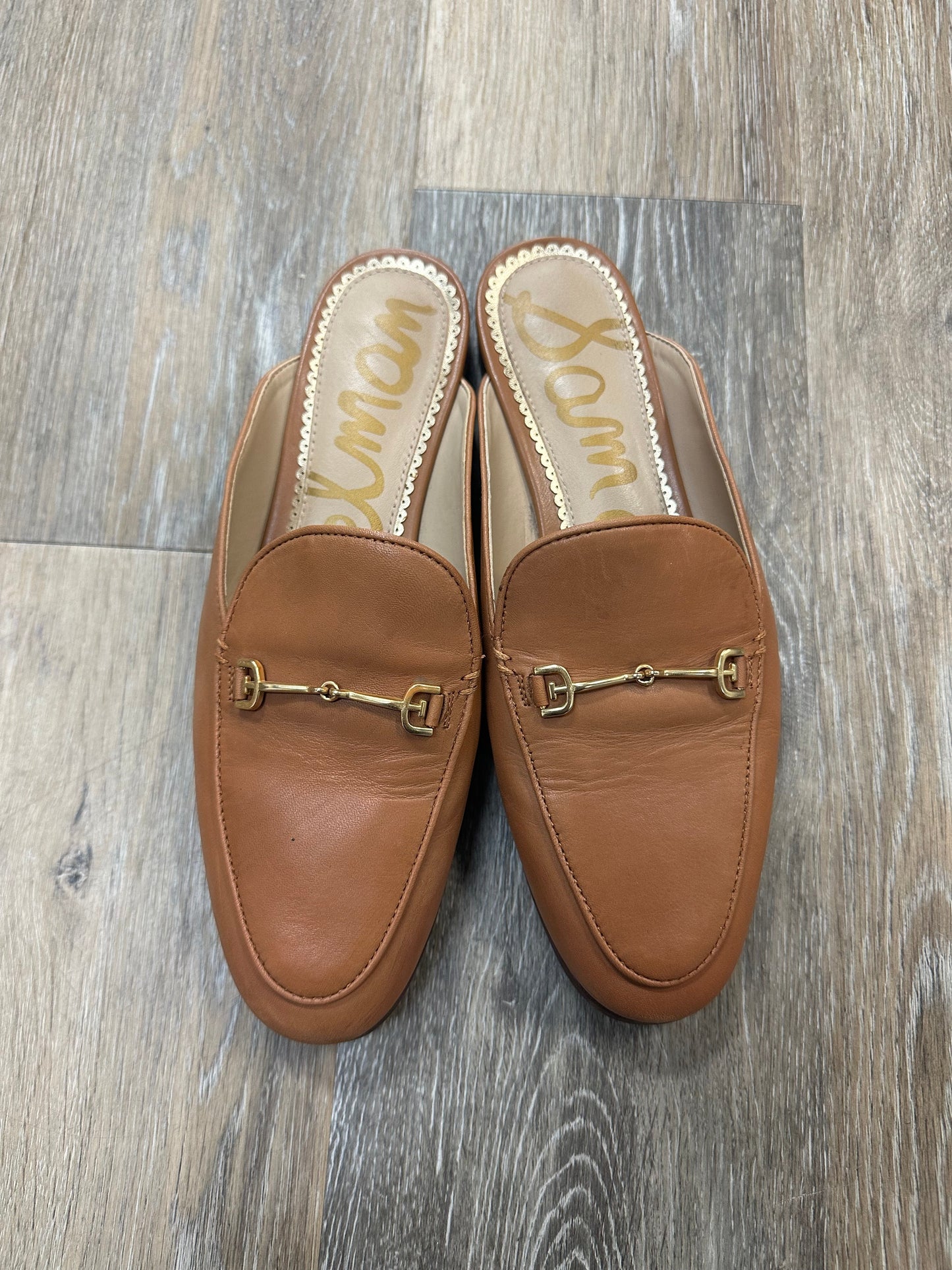 Tan Shoes Flats Sam Edelman, Size 7.5