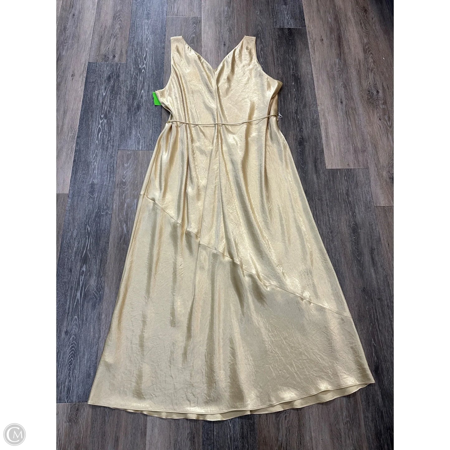 Dress Party Long By Vince In Yellow, Size: 3x