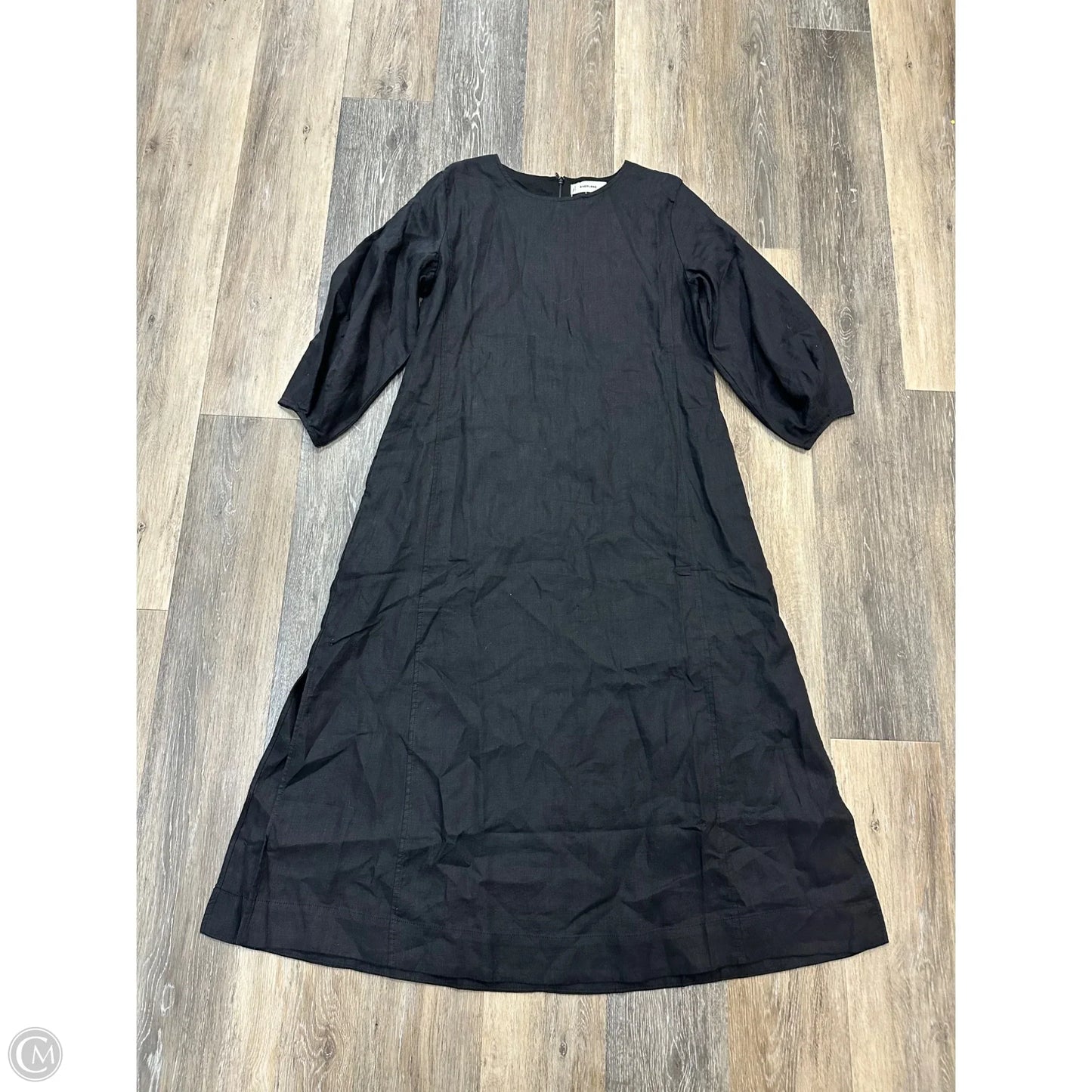 Dress Casual Maxi By Everlane In Black, Size: 4