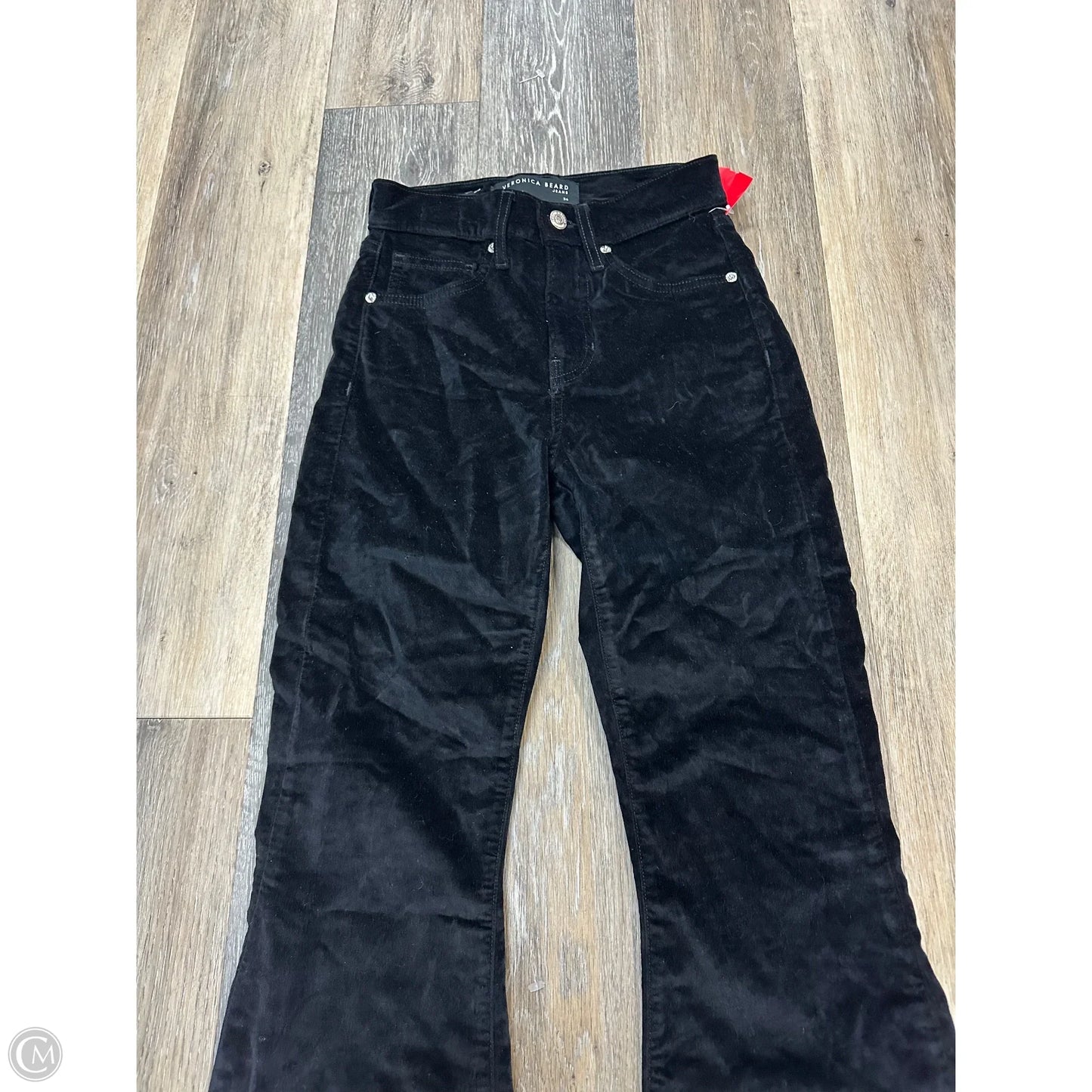 Pants Corduroy By Veronica Beard In Black, Size: 2