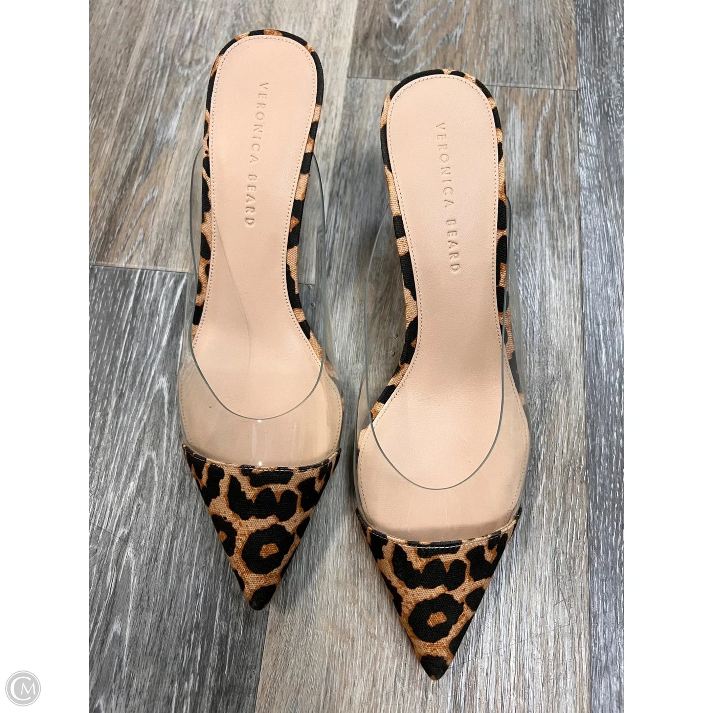 Shoes Heels Kitten By Veronica Beard In Animal Print, Size: 10