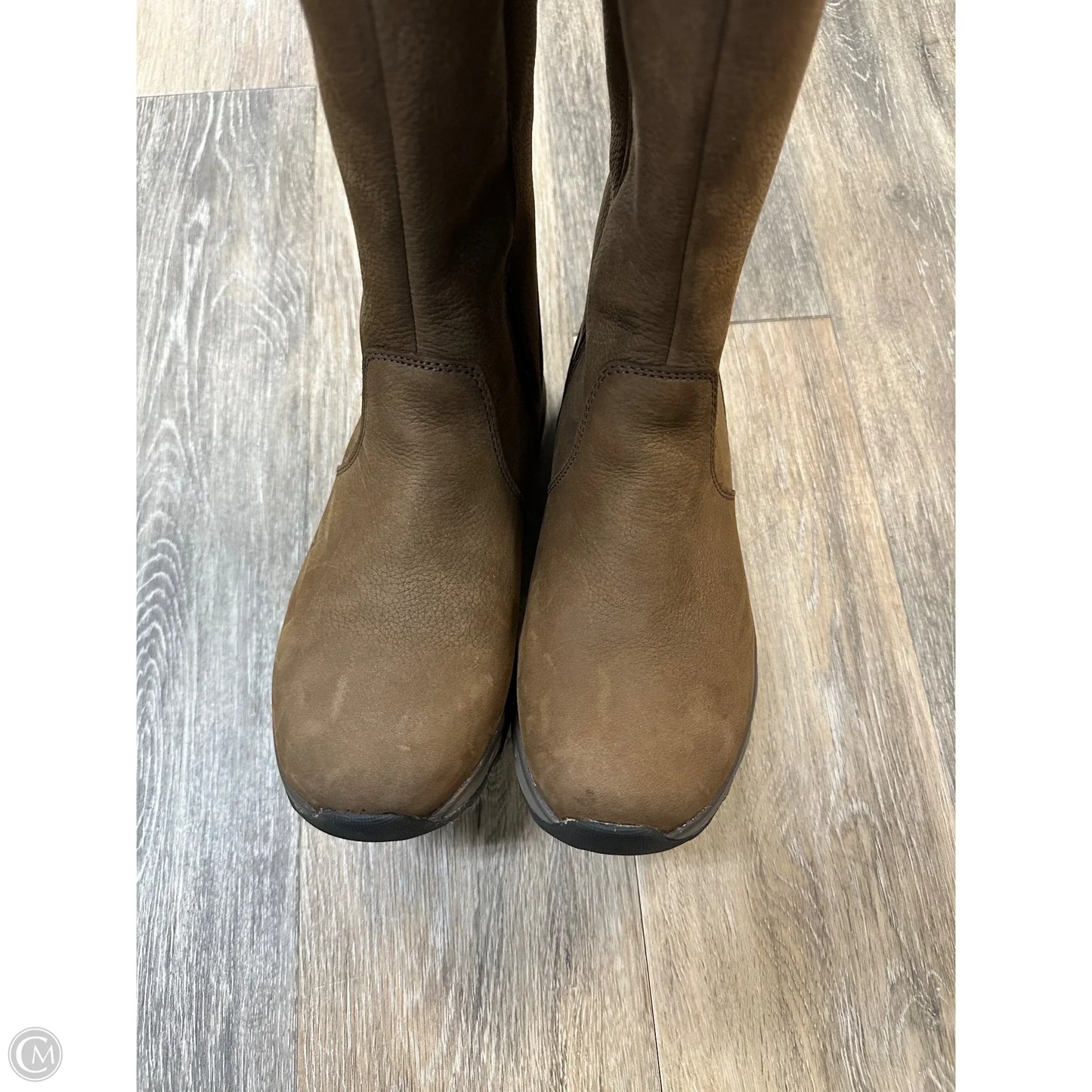 Boots Snow By Eddie Bauer In Tan, Size: 10