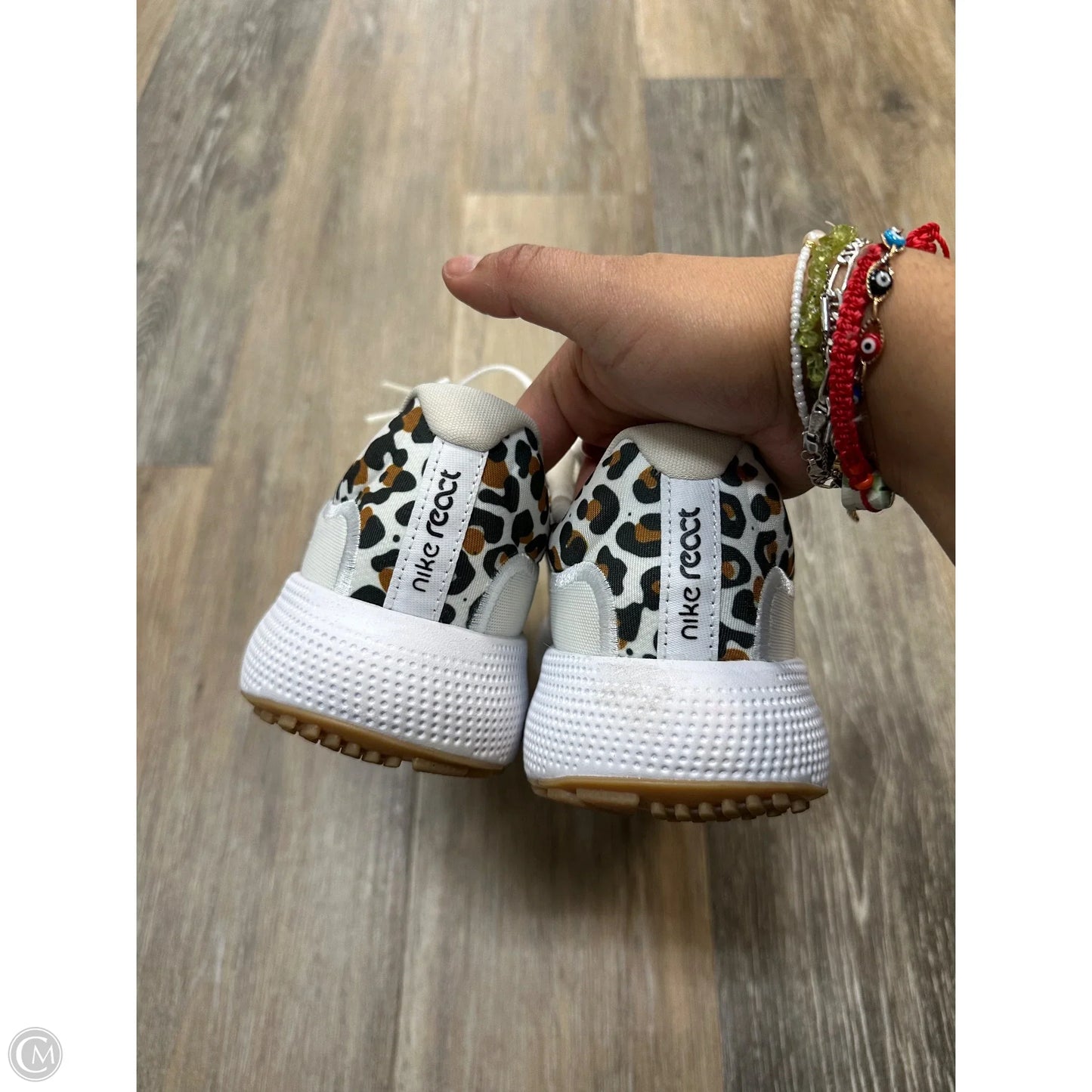 Shoes Athletic By Nike In White, Size: 10