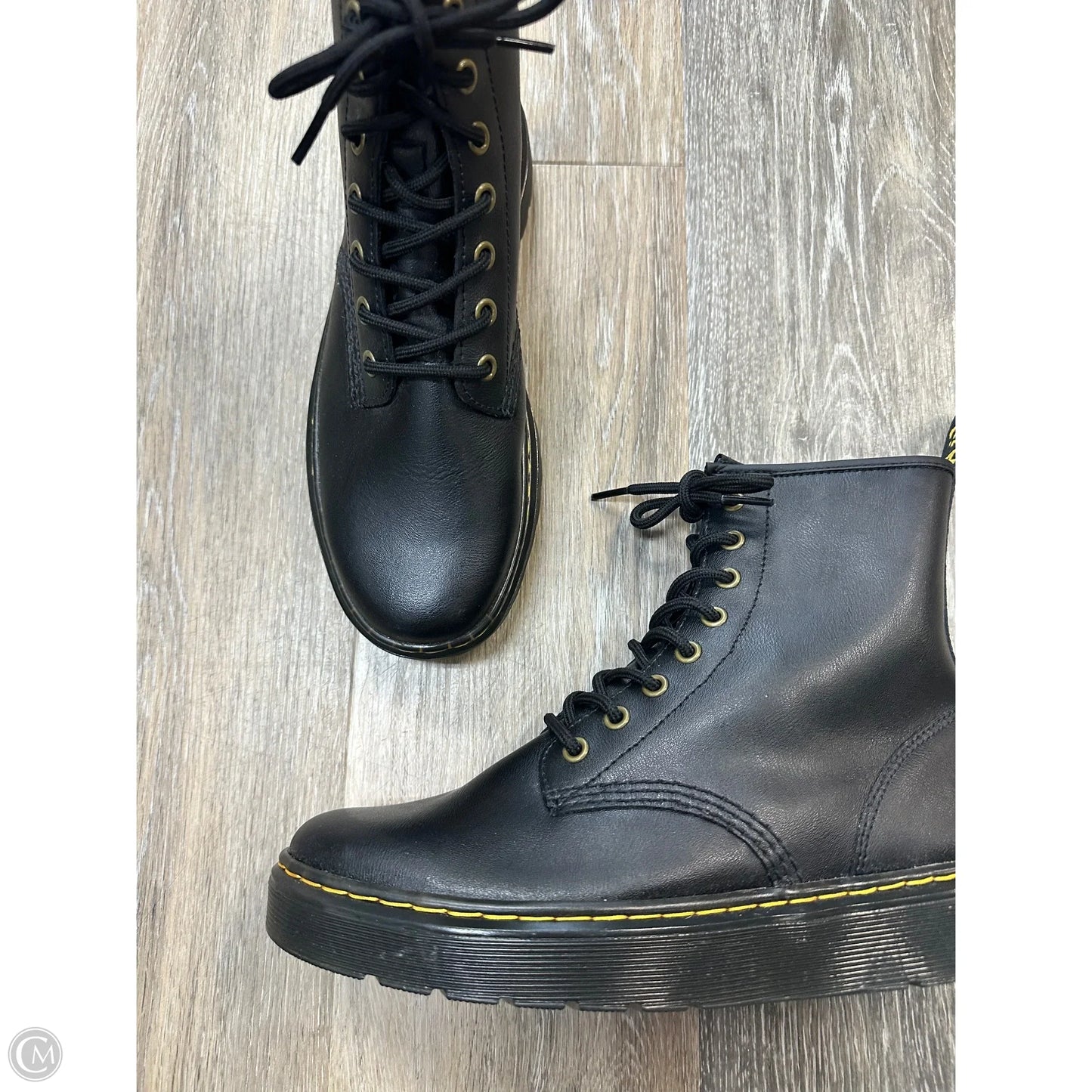 Boots Combat By Dr Martens In Black, Size: 8