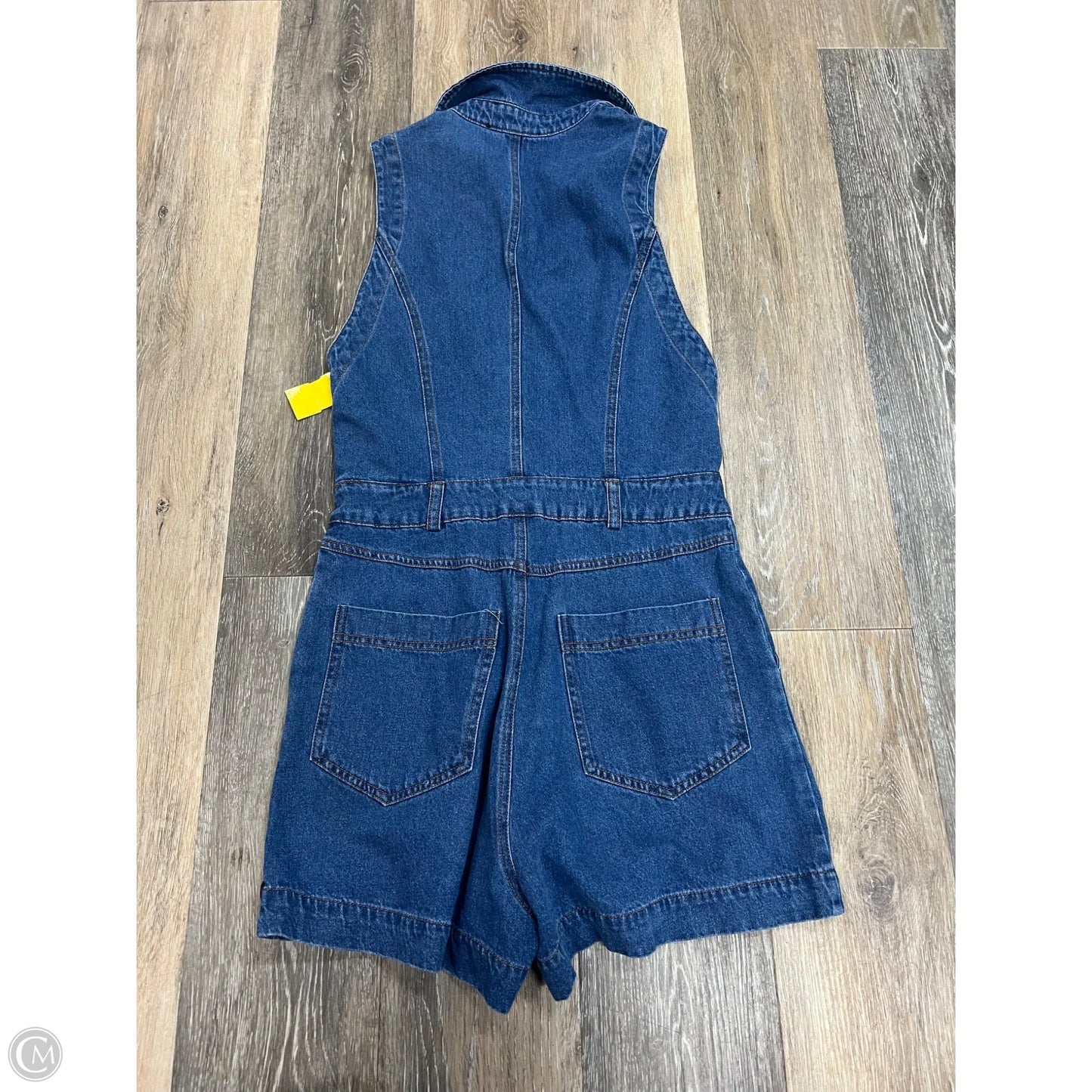 Romper By Lulu In Blue Denim, Size: S