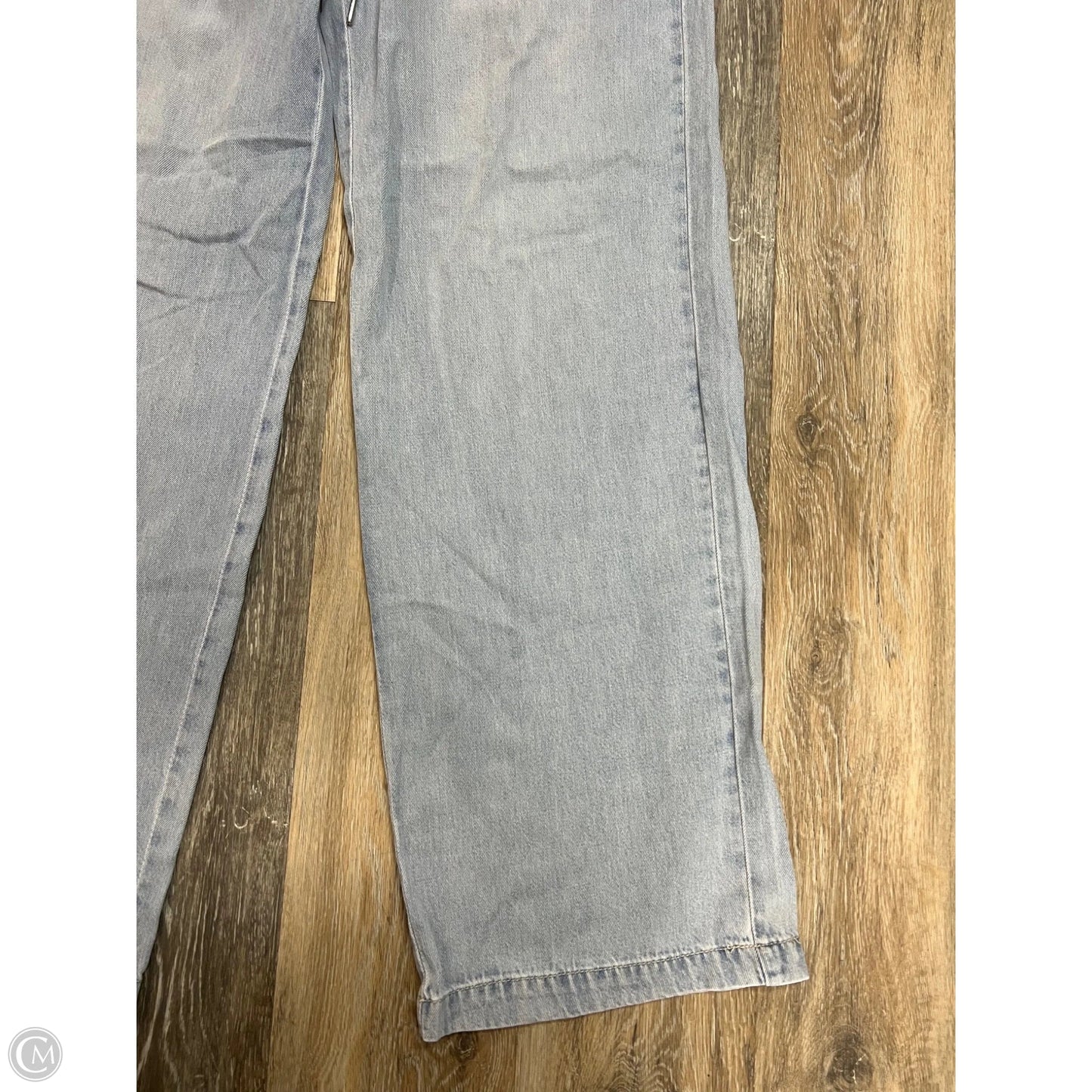 Jeans Wide Leg By Divided In Blue Denim, Size: S