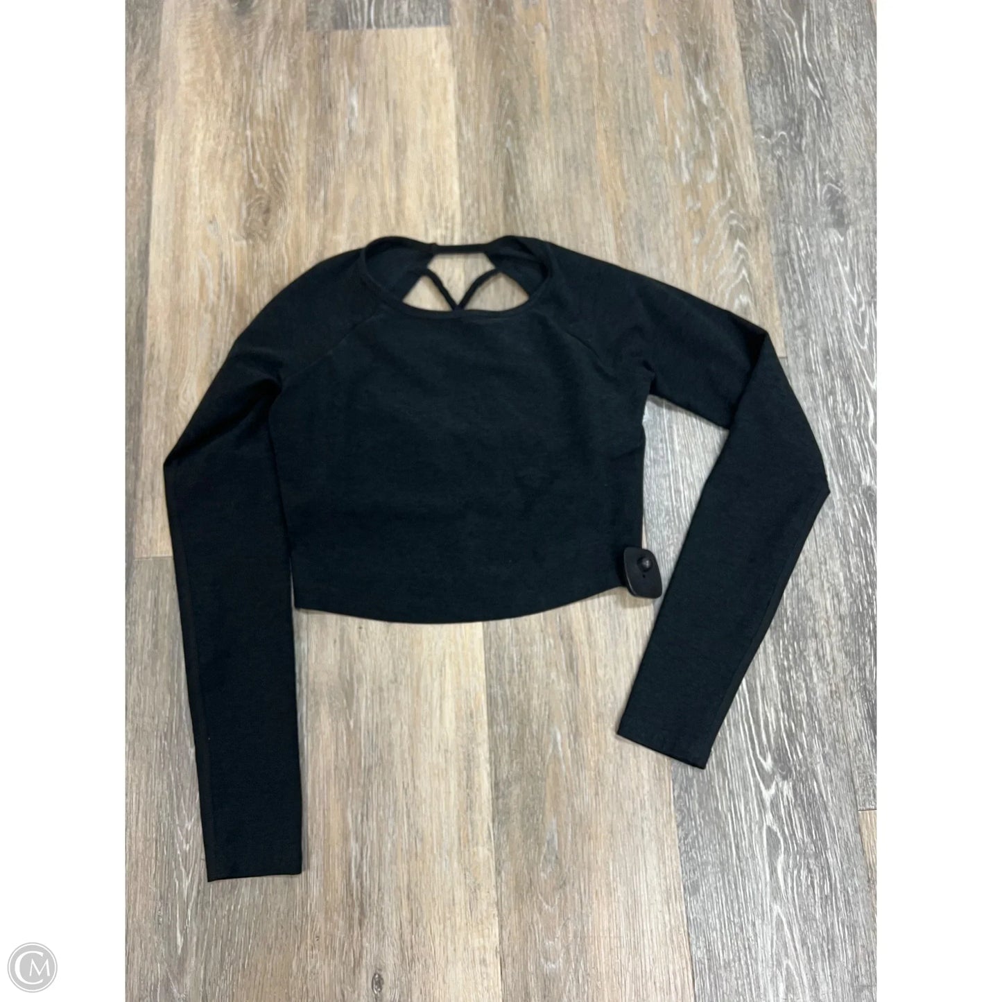 Athletic Top Long Sleeve Crewneck By Beyond Yoga In Black, Size: Xs