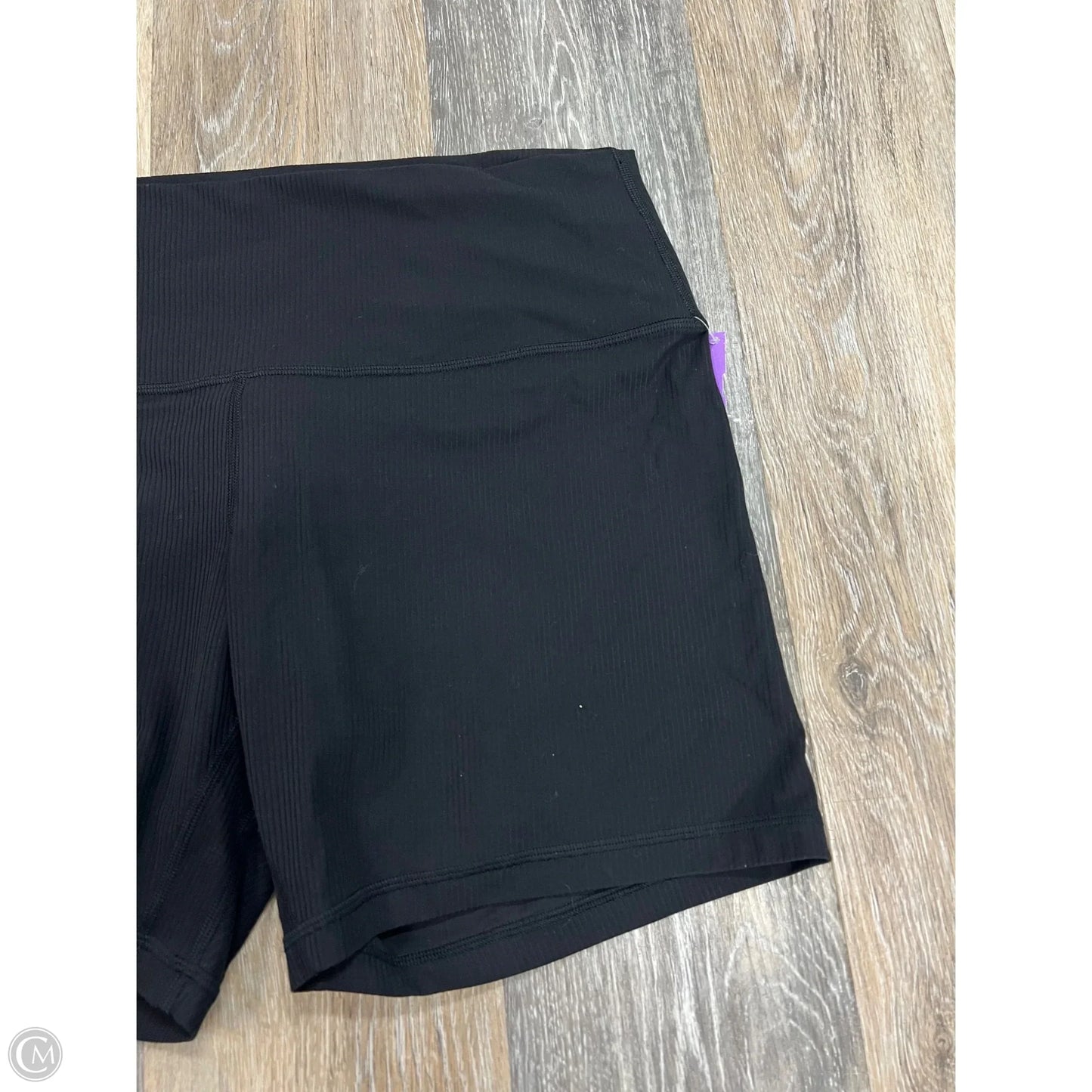 Athletic Shorts By Lululemon In Black, Size: 14