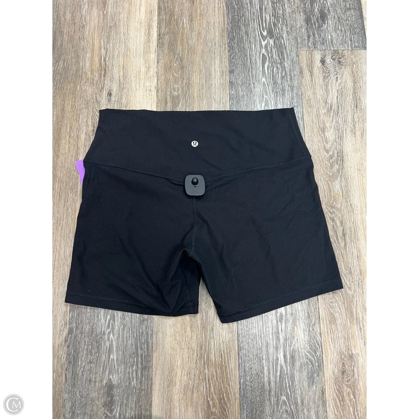 Athletic Shorts By Lululemon In Black, Size: 14