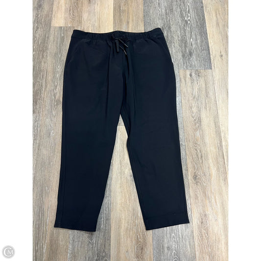 Athletic Pants By Lululemon In Black, Size: 12P