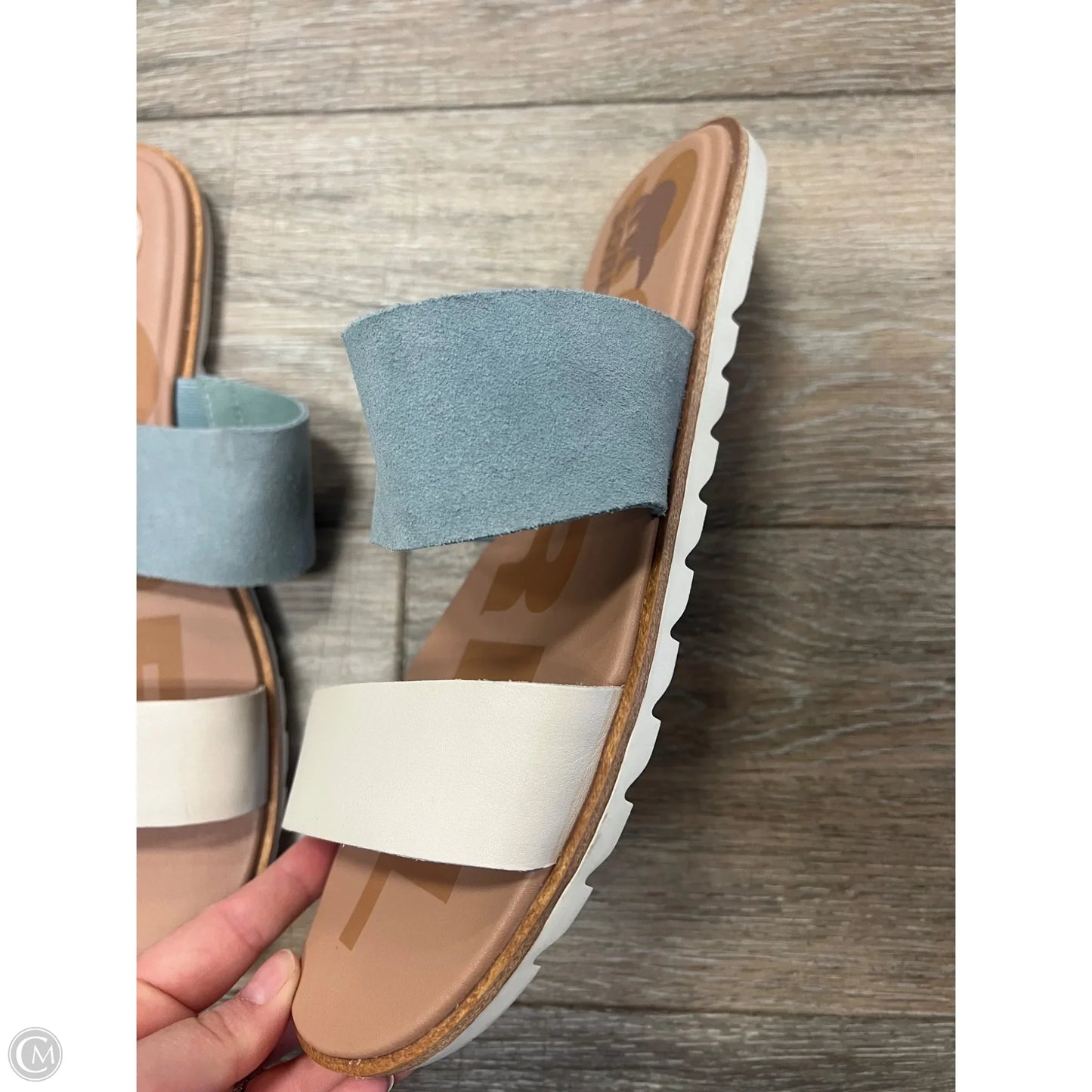 Sandals Flats By Sorel In Blue, Size: 10.5