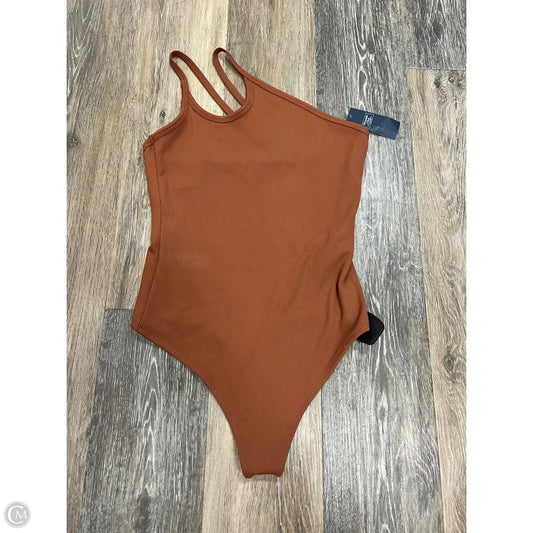 Bodysuit By Abercrombie And Fitch In Orange, Size: S