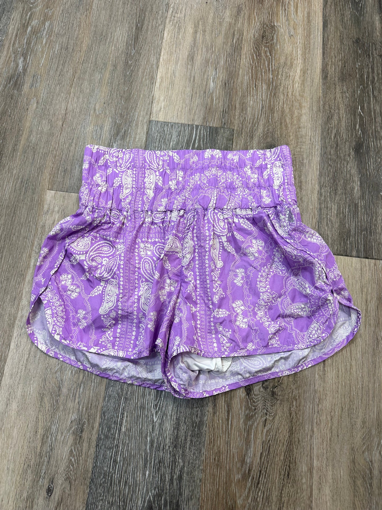 Athletic Shorts By Free People In Purple, Size: M