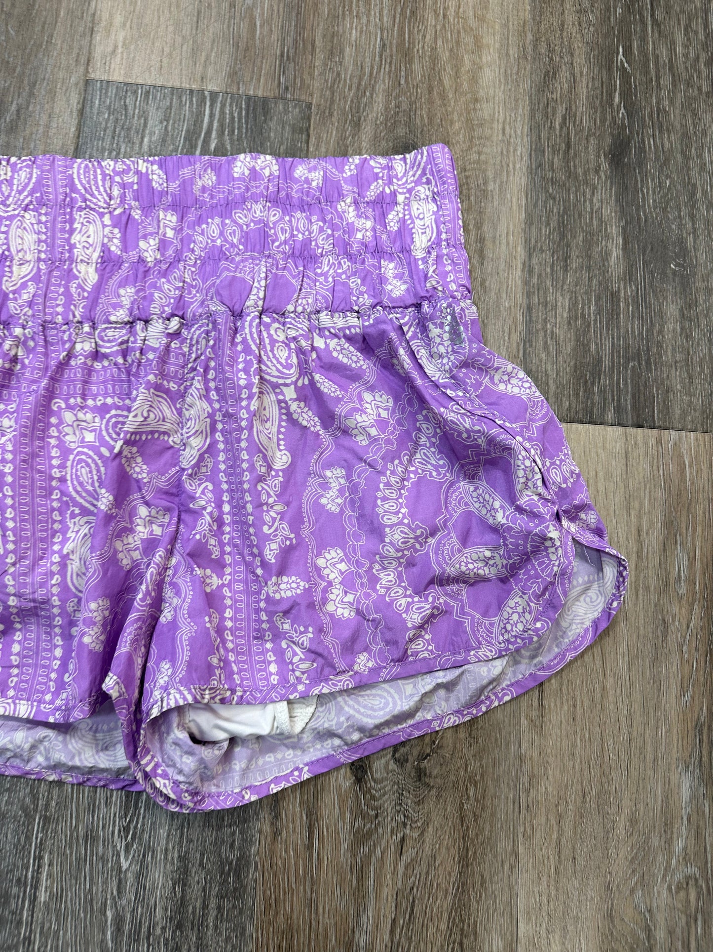 Athletic Shorts By Free People In Purple, Size: M