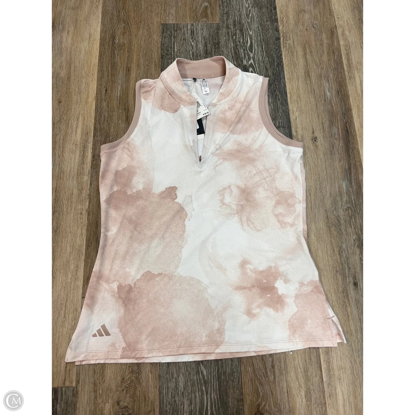 Athletic Tank Top By Adidas Golf In Multi-colored, Size: M