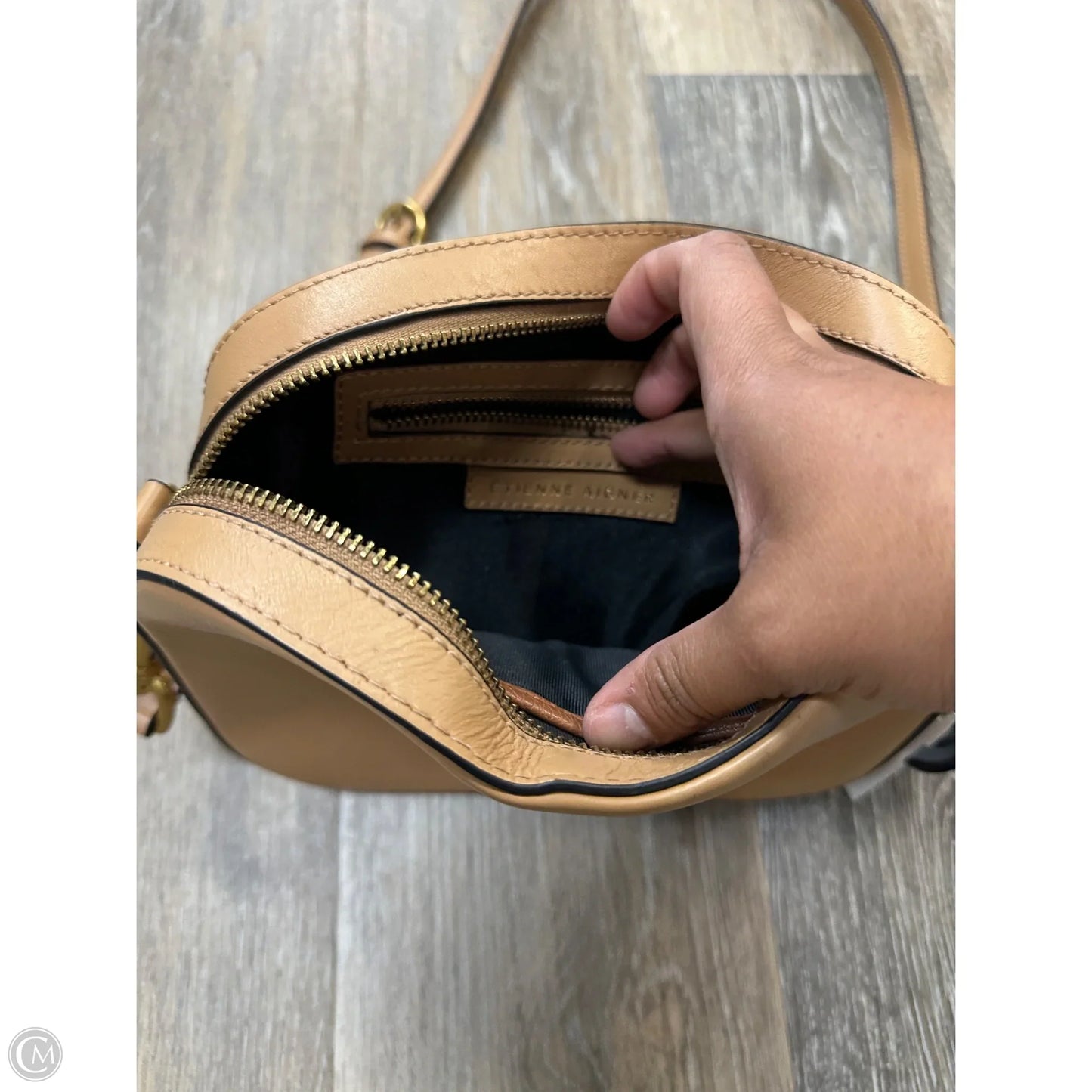 Crossbody Leather By Etienne Aigner, Size: Small