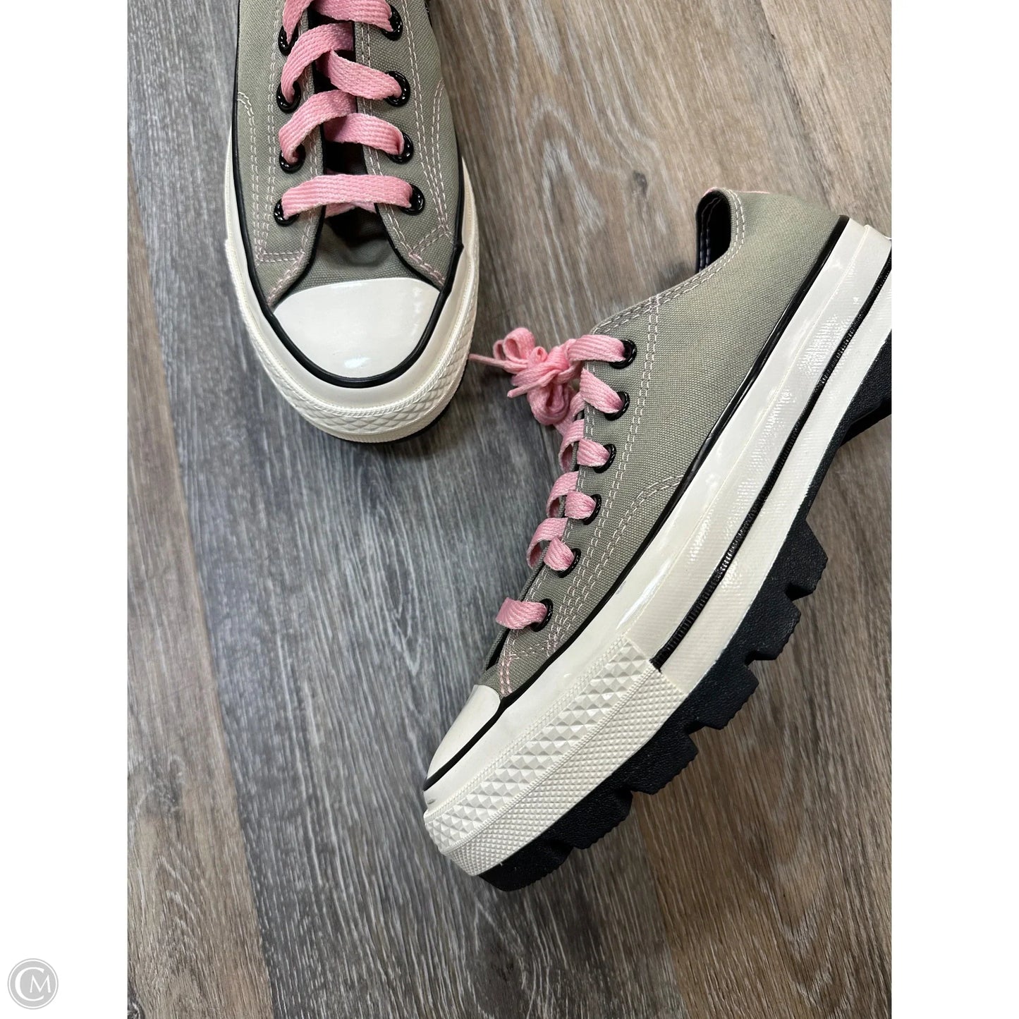 Shoes Athletic By Converse In Green, Size: 8.5