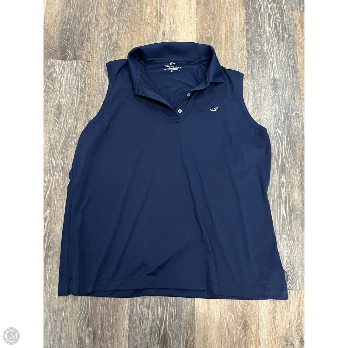 Athletic Tank Top By Vineyard Vines In Navy, Size: Xl