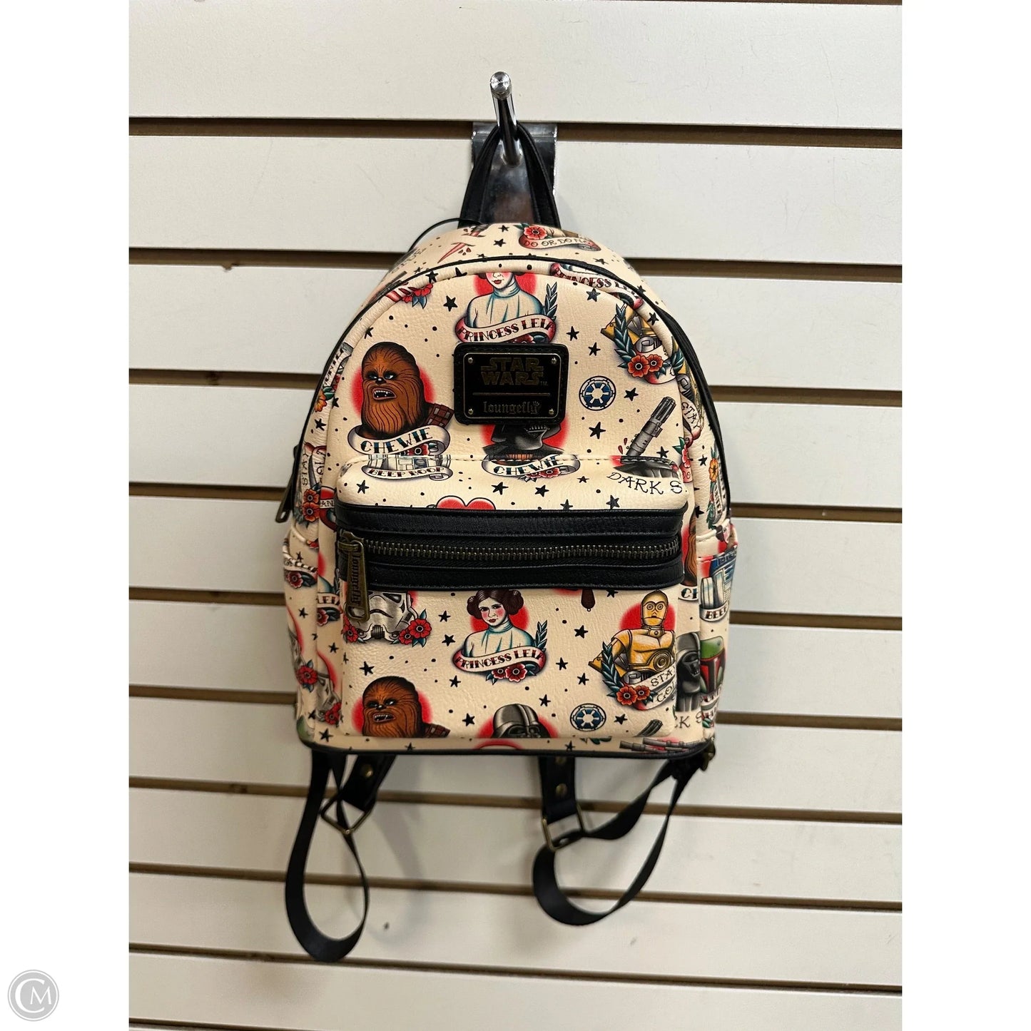 Backpack By Loungefly, Size: Medium