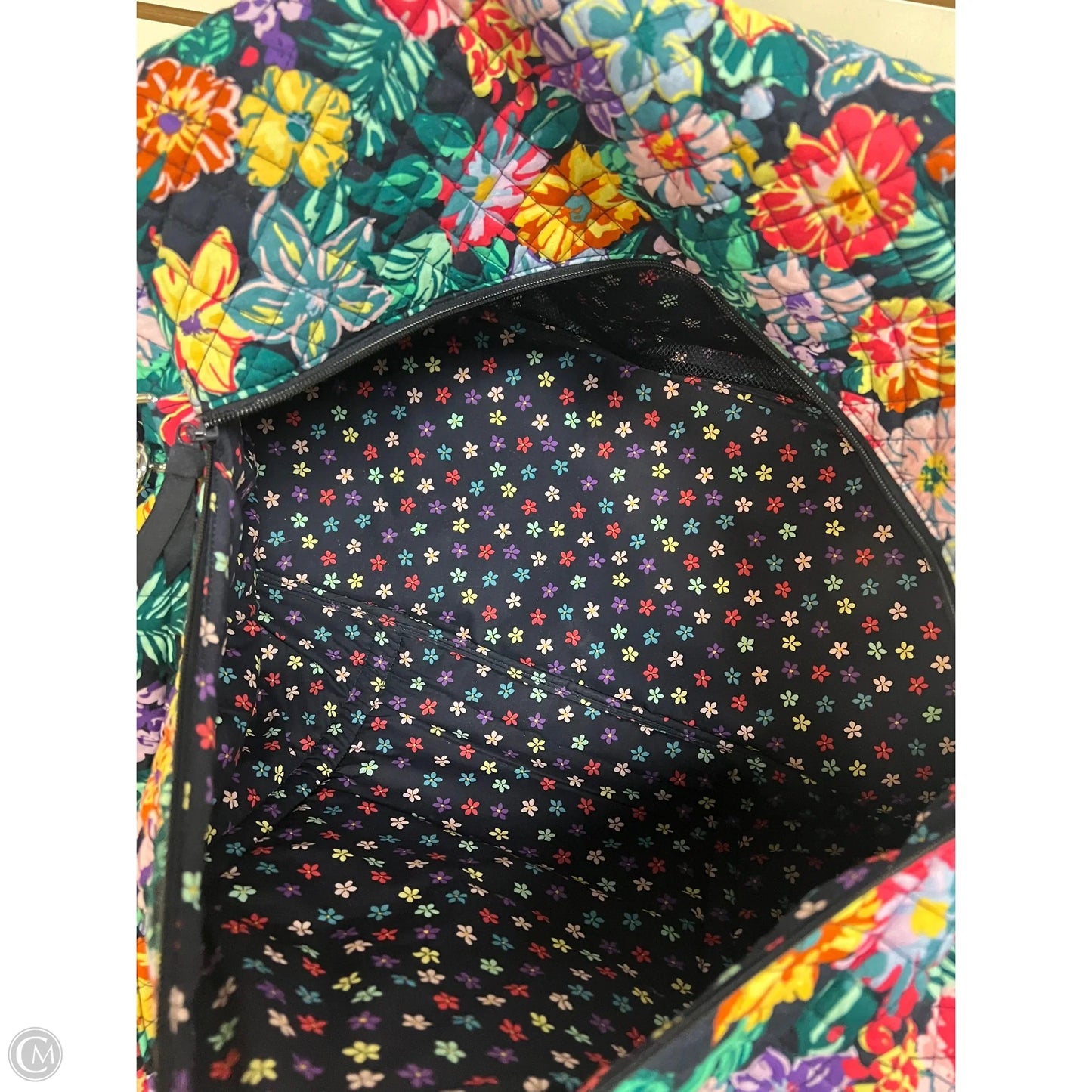 Duffel Bag By Vera Bradley, Size: Large