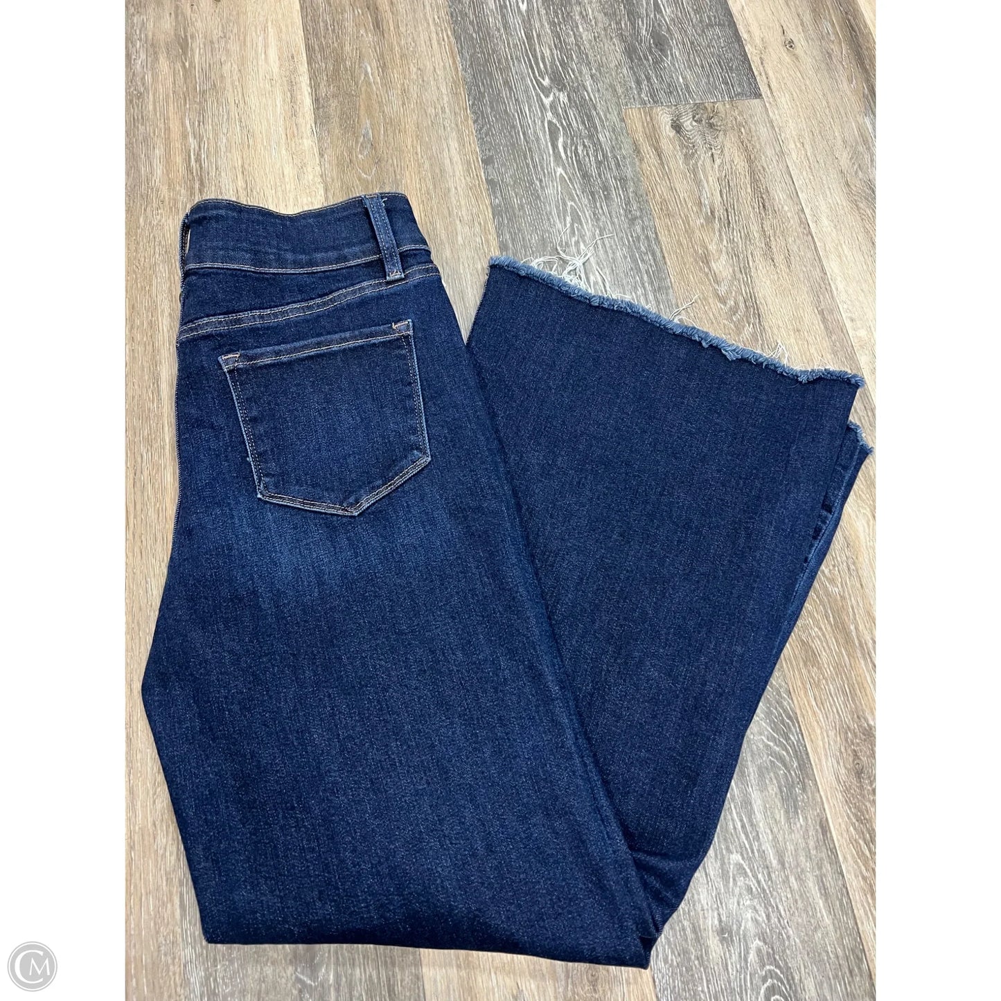 Jeans Flared By Vervet In Blue Denim, Size: 12/31
