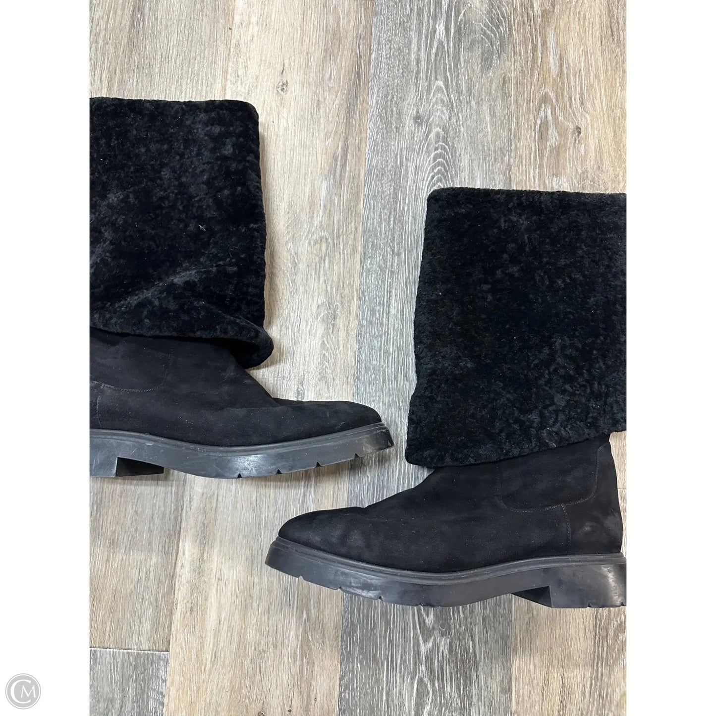 Boots Designer By Stuart Weitzman In Black, Size: 11