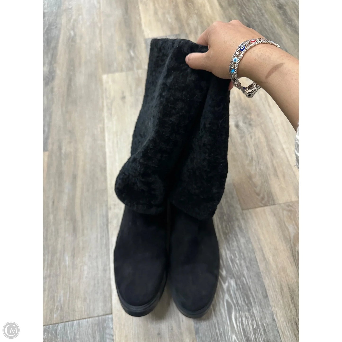 Boots Designer By Stuart Weitzman In Black, Size: 11