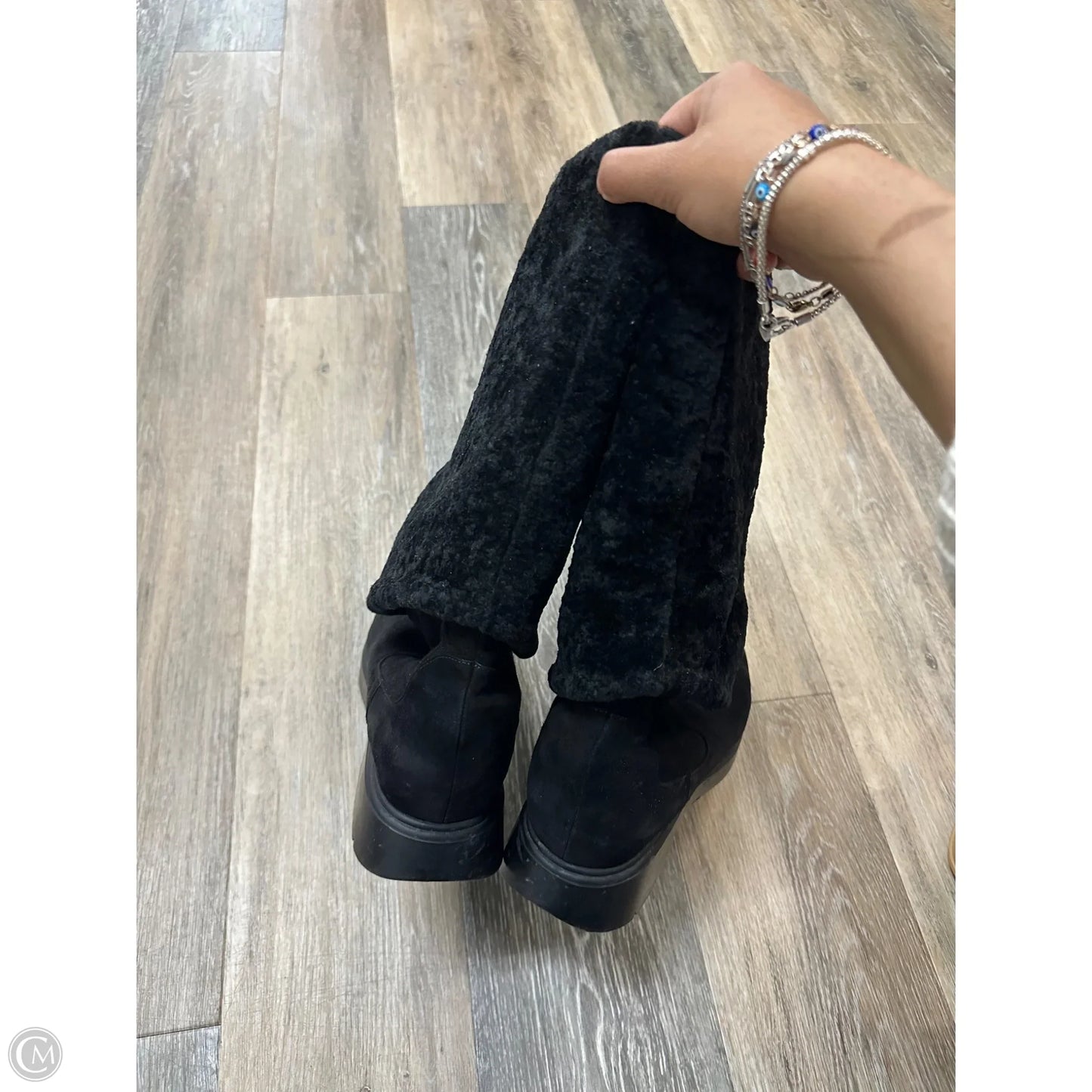 Boots Designer By Stuart Weitzman In Black, Size: 11
