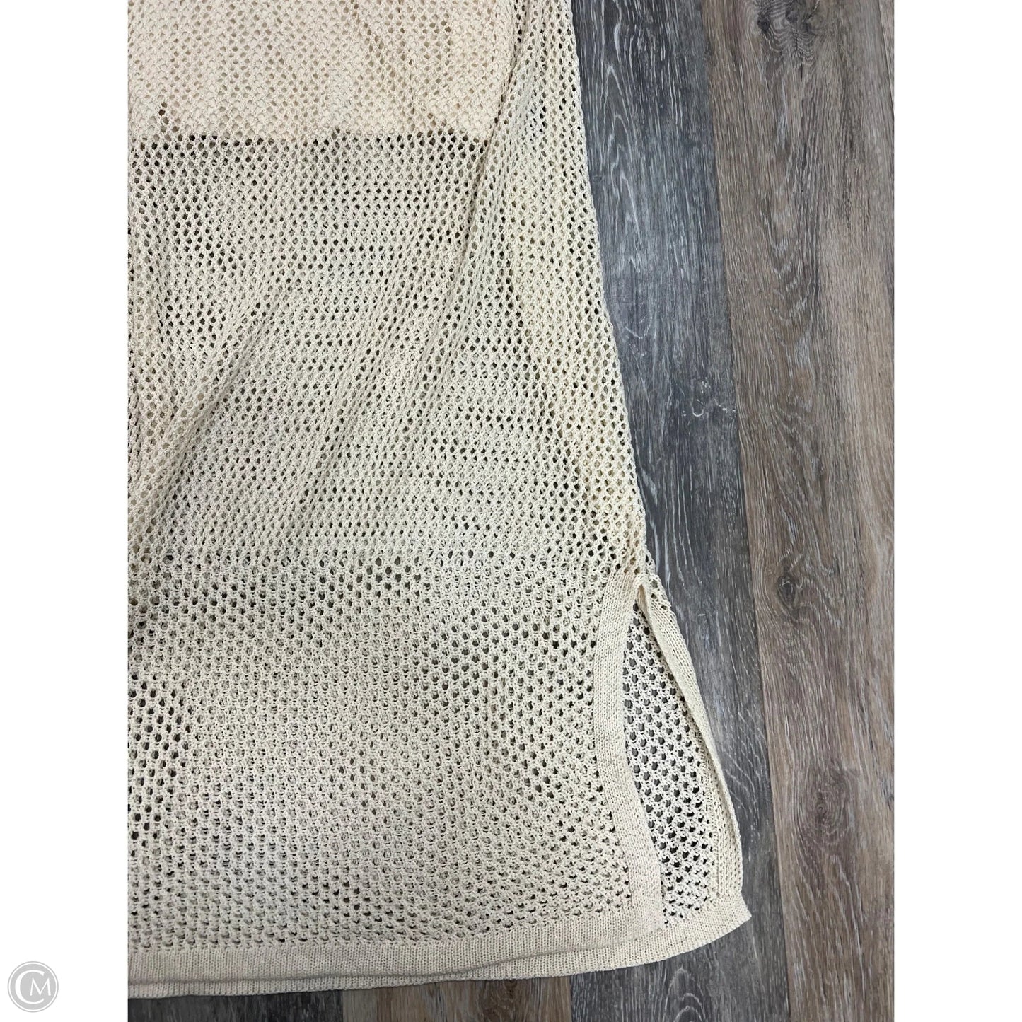 Dress Casual Maxi By Audrey Parks In Cream, Size: M