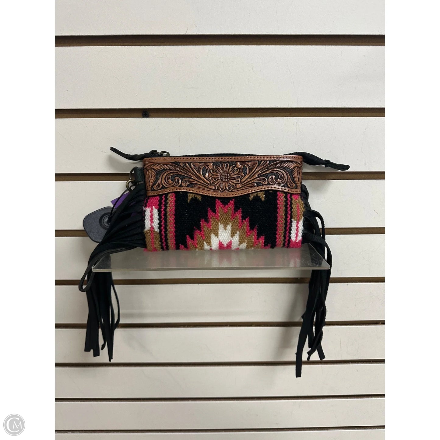 Handbag Leather By American Darling, Size: Small