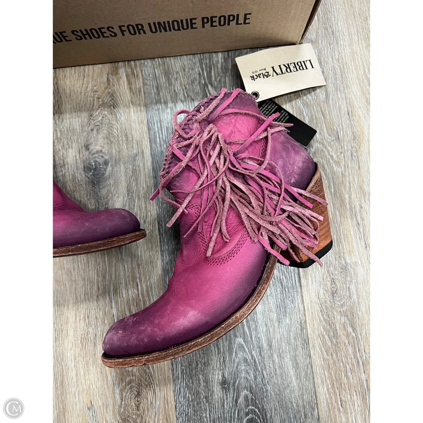 Boots Western By Liberty Black In Pink, Size: 8