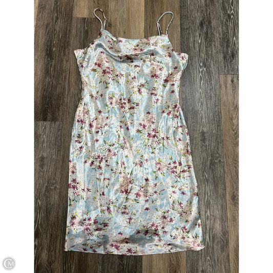 Dress Casual Midi By Bcbgeneration In Floral Print, Size: 14