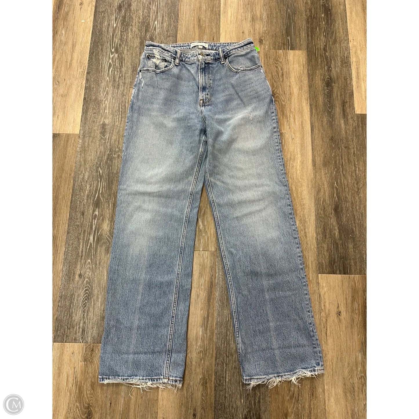 Jeans Boyfriend By Abercrombie And Fitch In Blue Denim, Size: 8